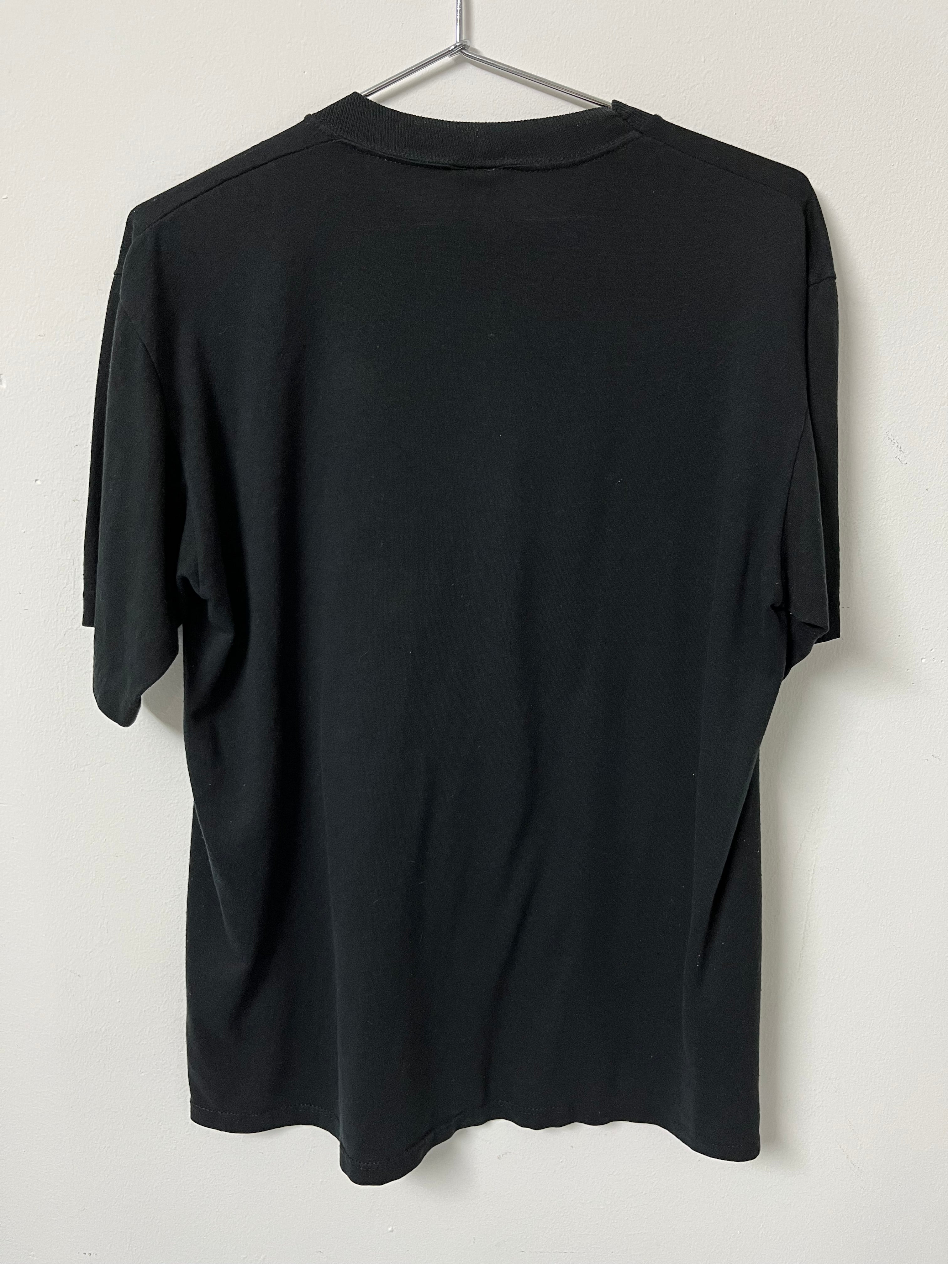 Early 90s ‘Are You Going to Come Quietly’ Novelty T-Shirt - Faded Black/Charcoal - L/XL