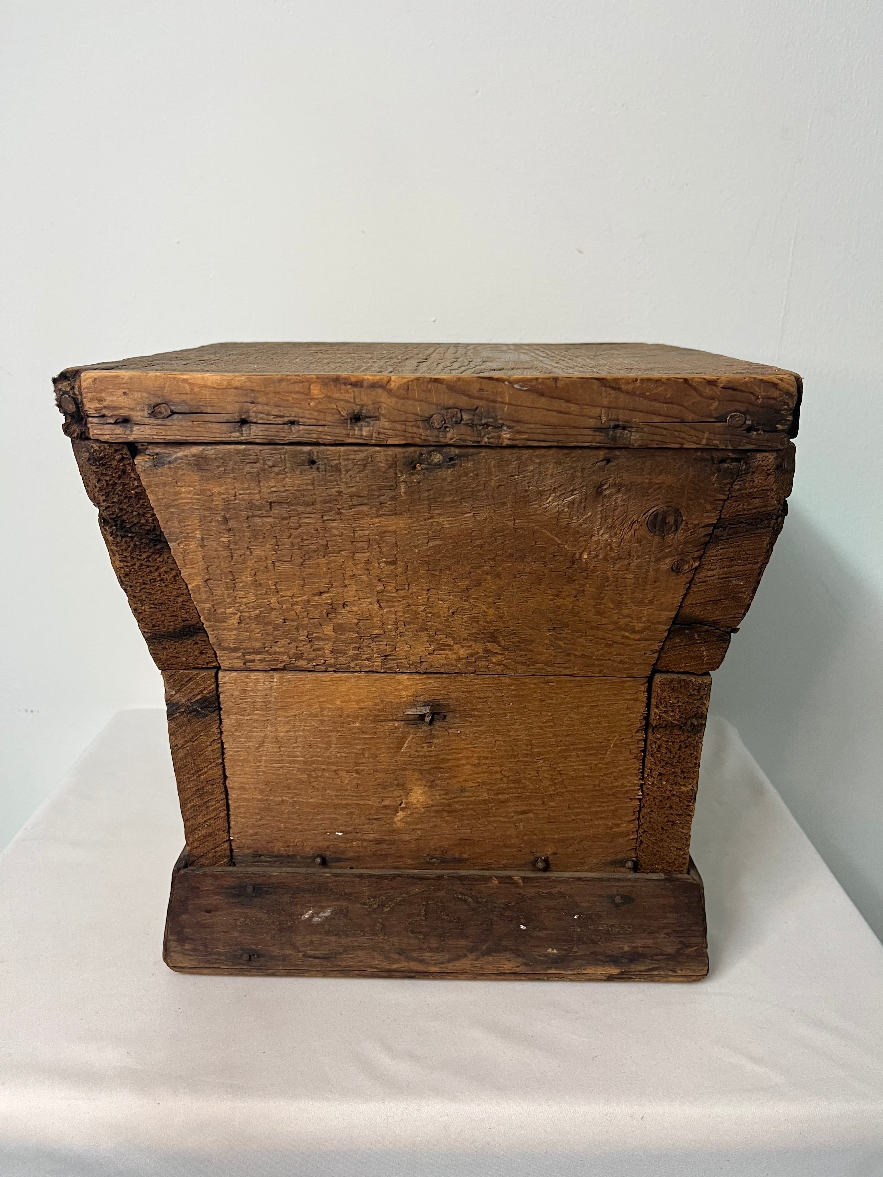 1800s Church Offerings/Confession Box From Providence, RI