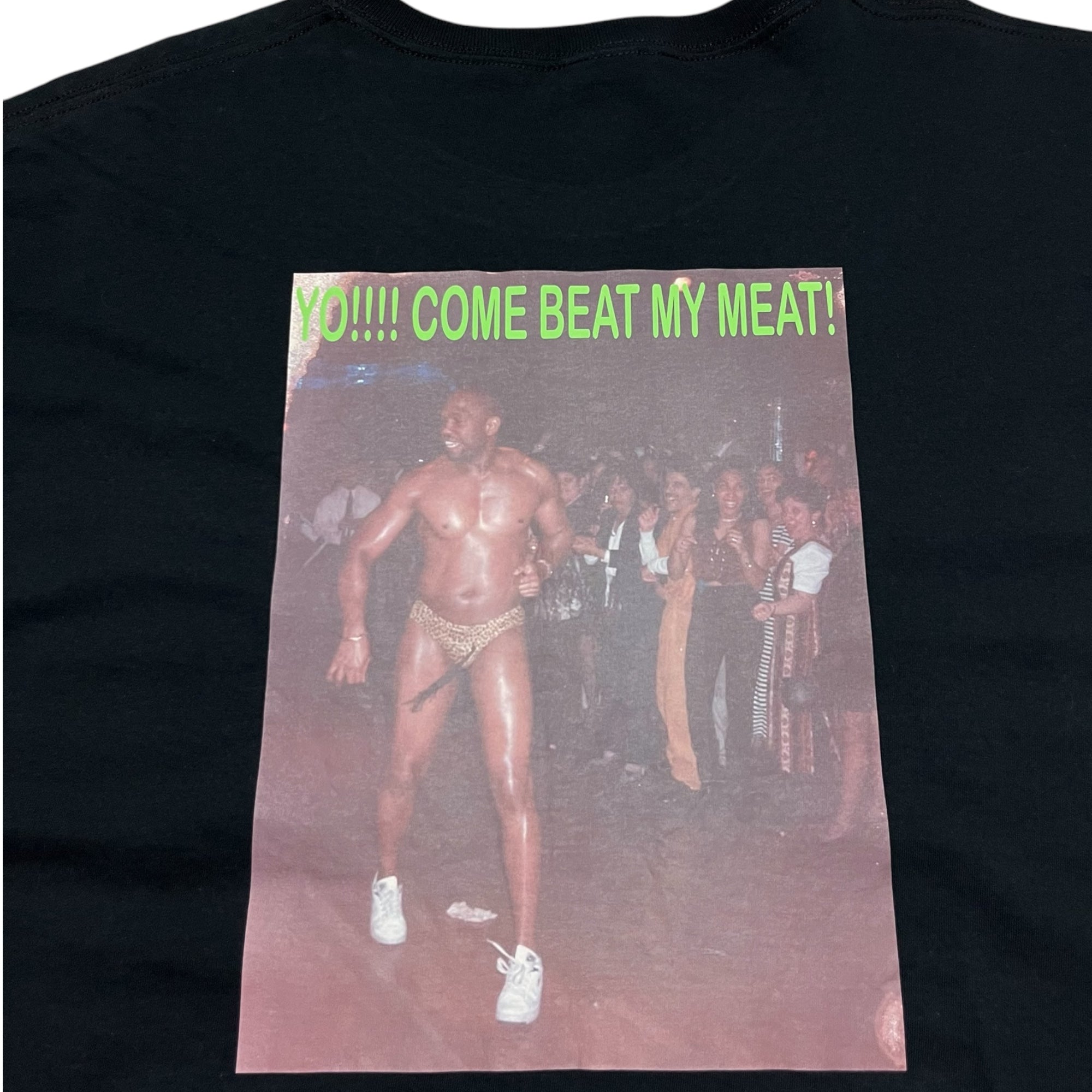 2000s Chili Cookoff ‘Beat My Meat’ T-Shirt - Black - XL