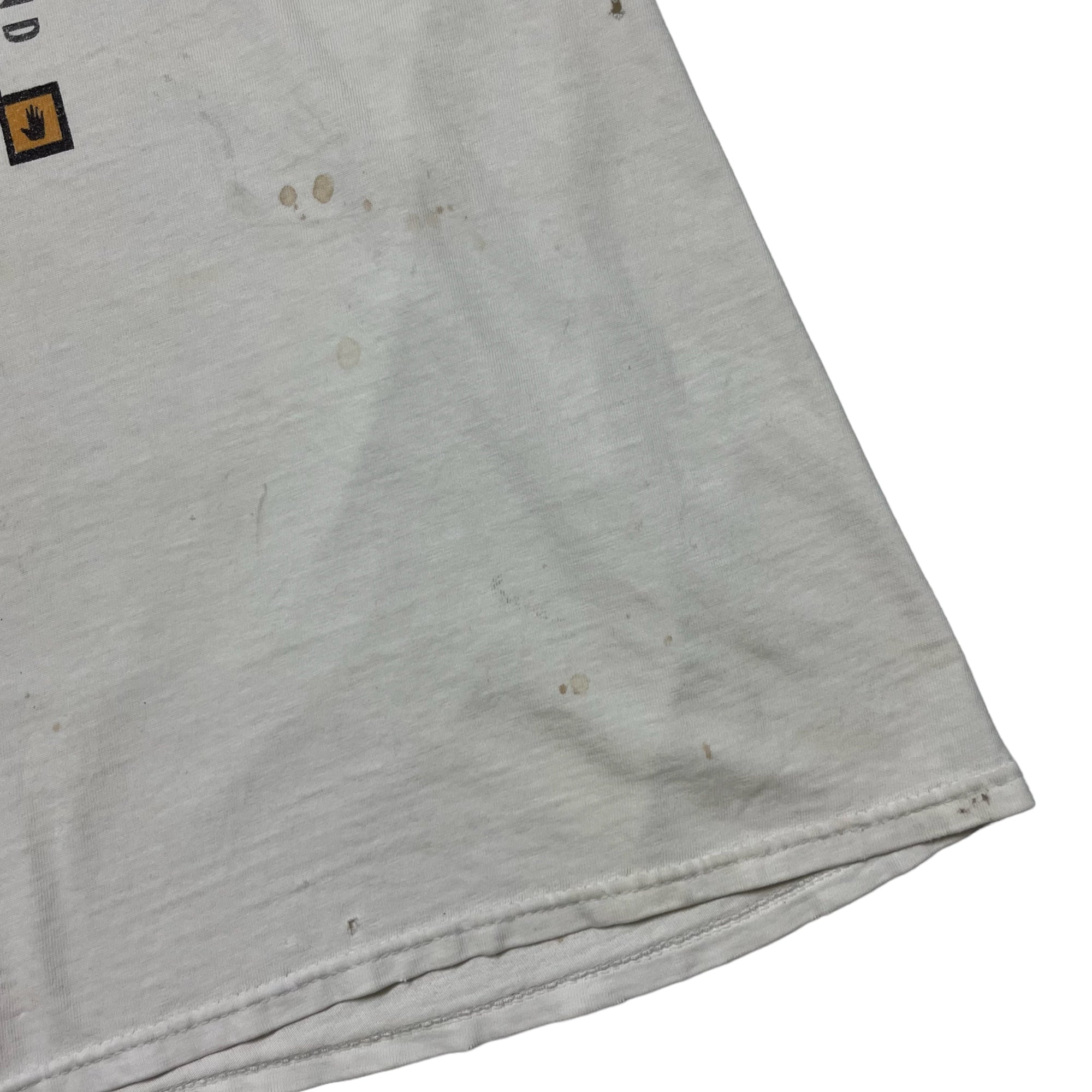 ‘90s Hanes Beefy-T ‘Luxuriously Soft Hand’ Promo T-Shirt - White - XL