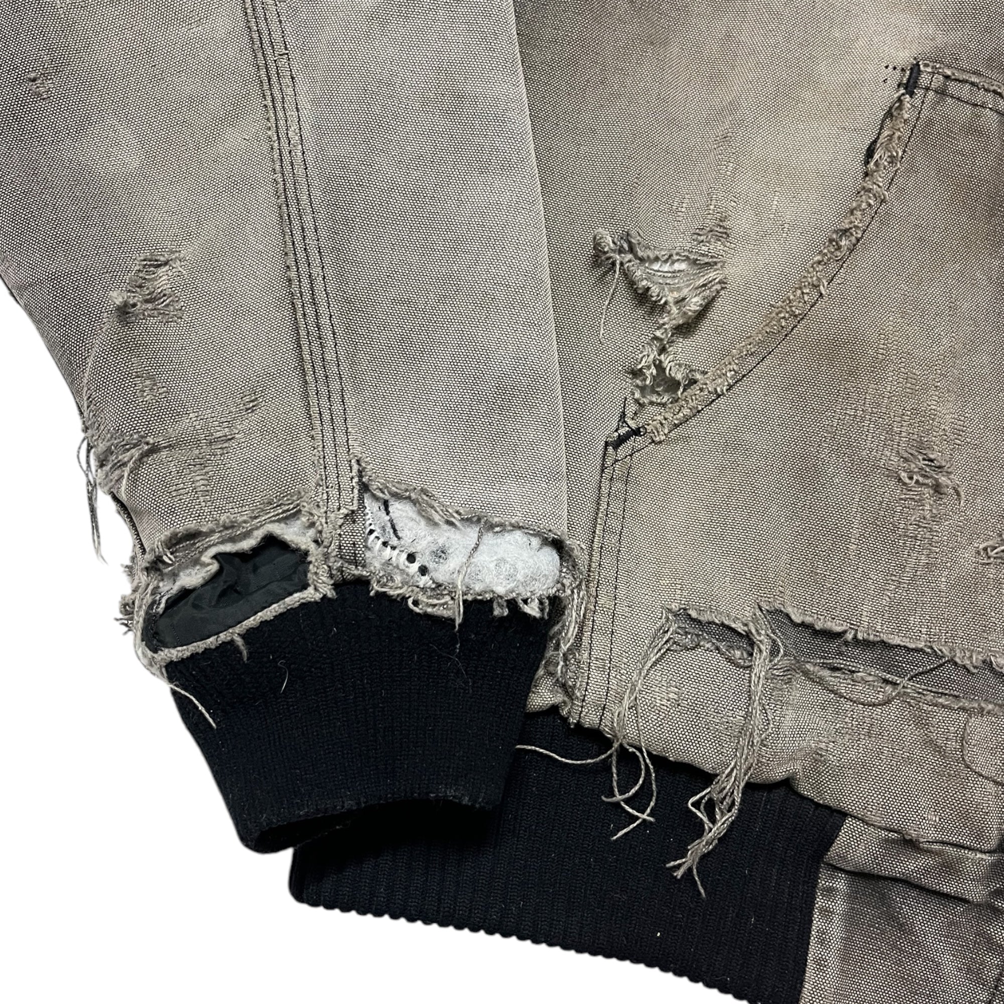 1990s Distressed & Faded Carhartt Harley-Davidson ‘Levi’ Active Jacket - Faded Black/Charcoal - L/LT/XL