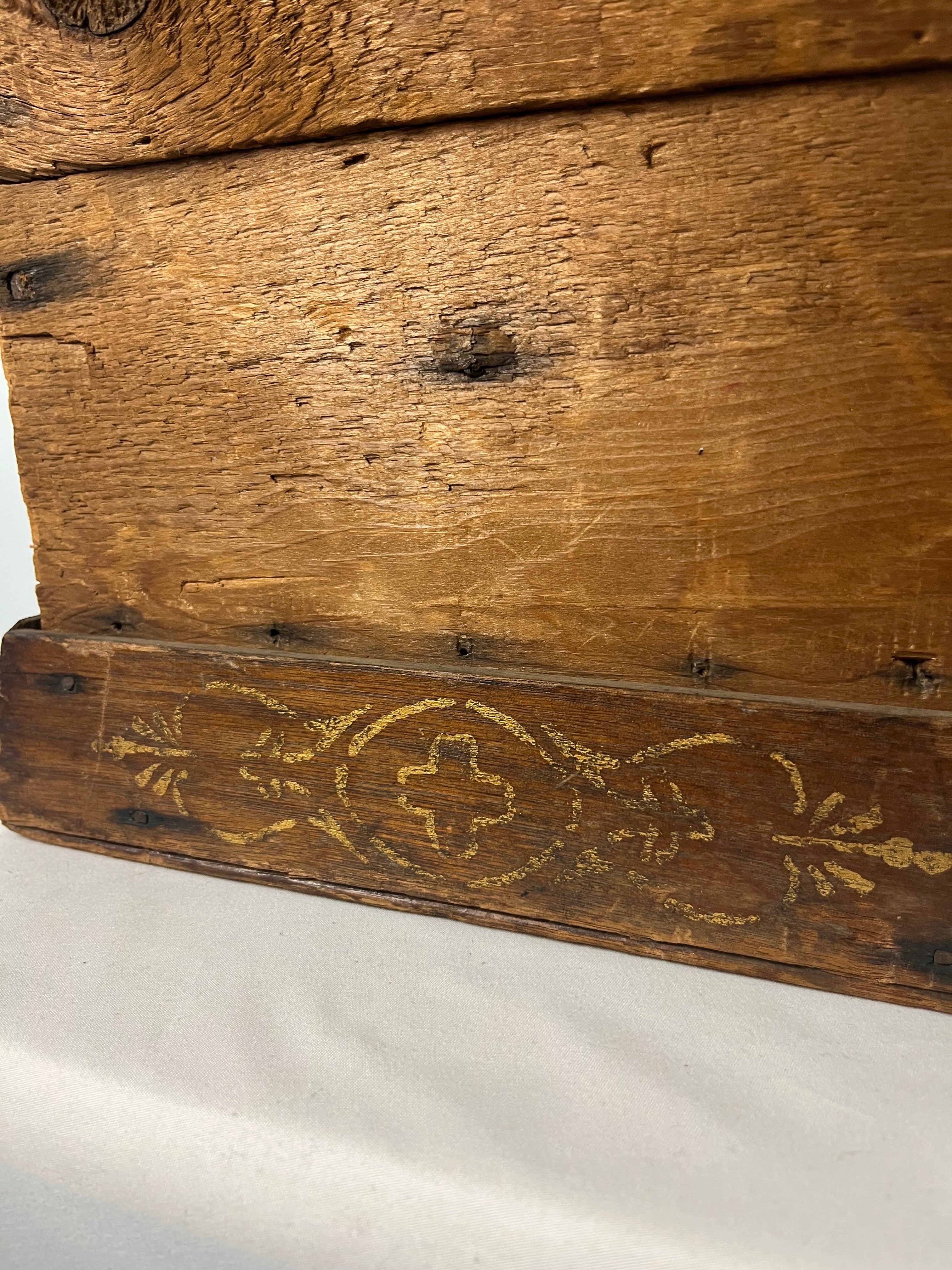 1800s Church Offerings/Confession Box From Providence, RI