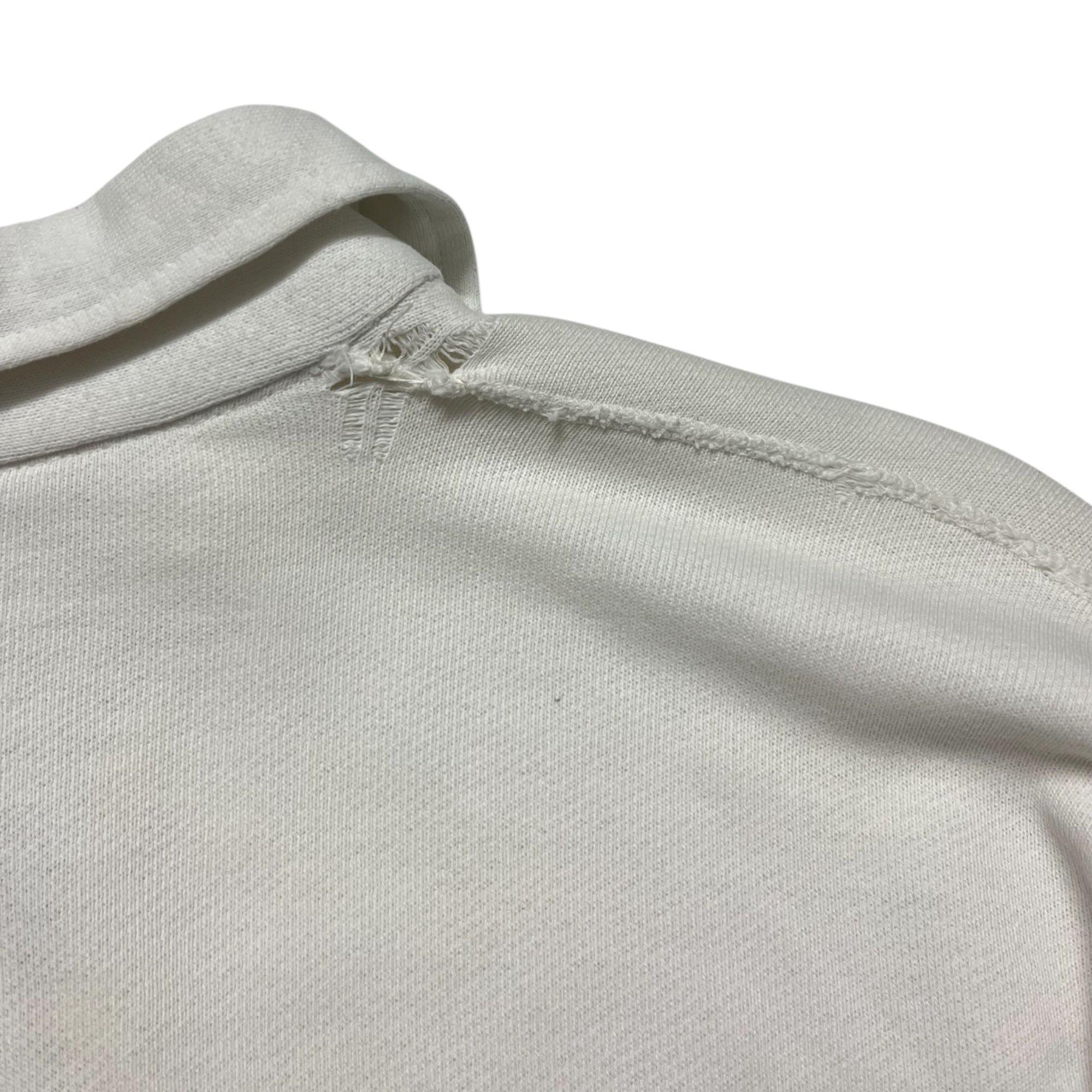 1950/60s ‘Bladensburg Blades’ 1/4 Zip Sweatshirt - White - M/L