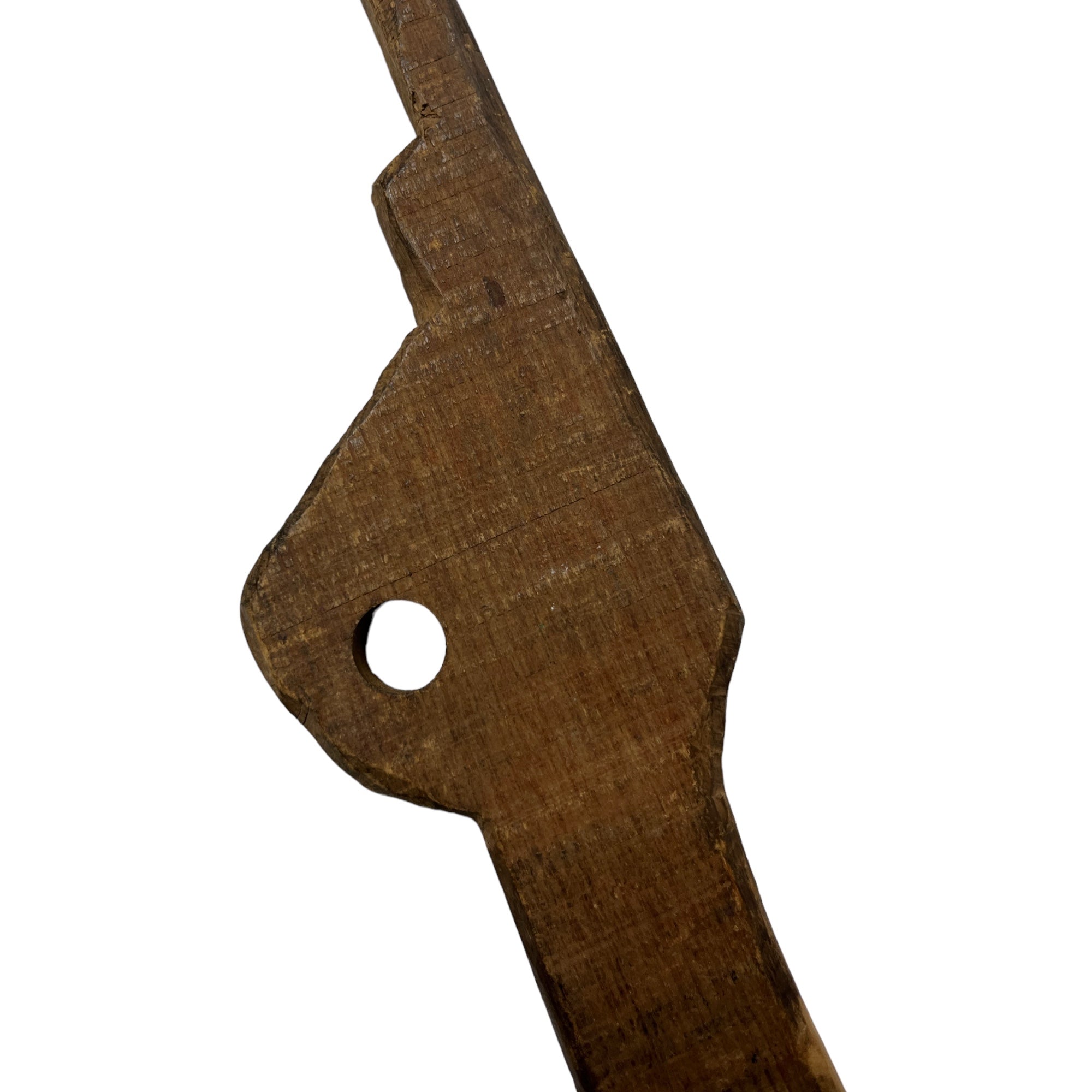 Early 1900s Folk Art Hand Carved Gun