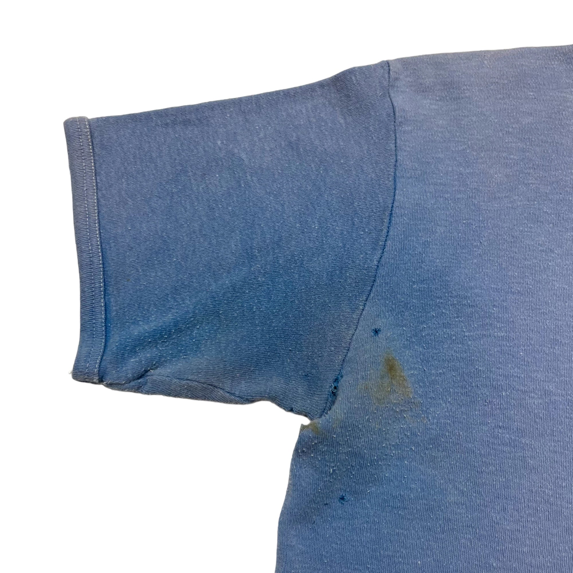 1970s Rolls Royce ‘Phantom Grill’ T-Shirt - Powder Blue - S