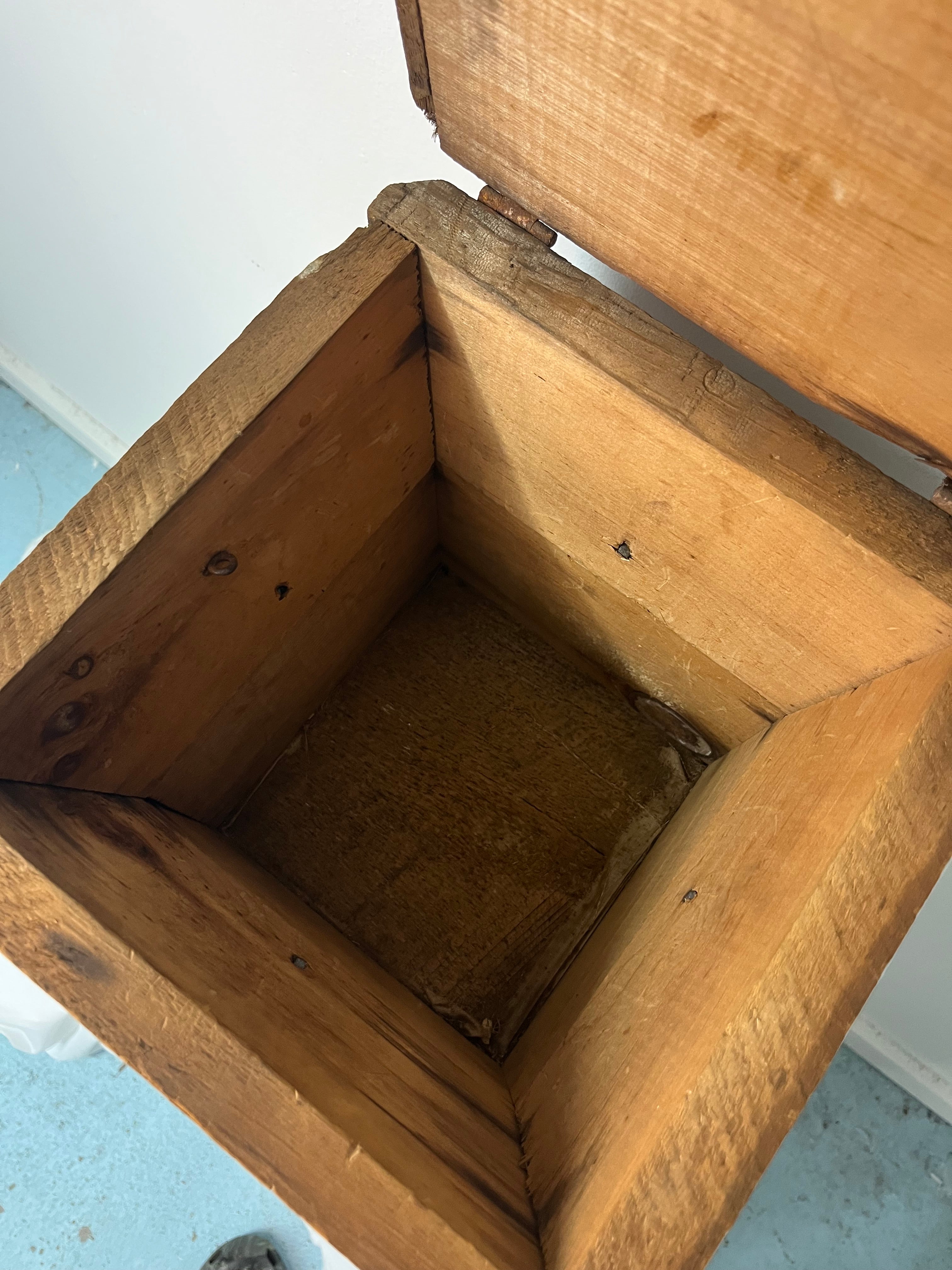 1800s Church Offerings/Confession Box From Providence, RI