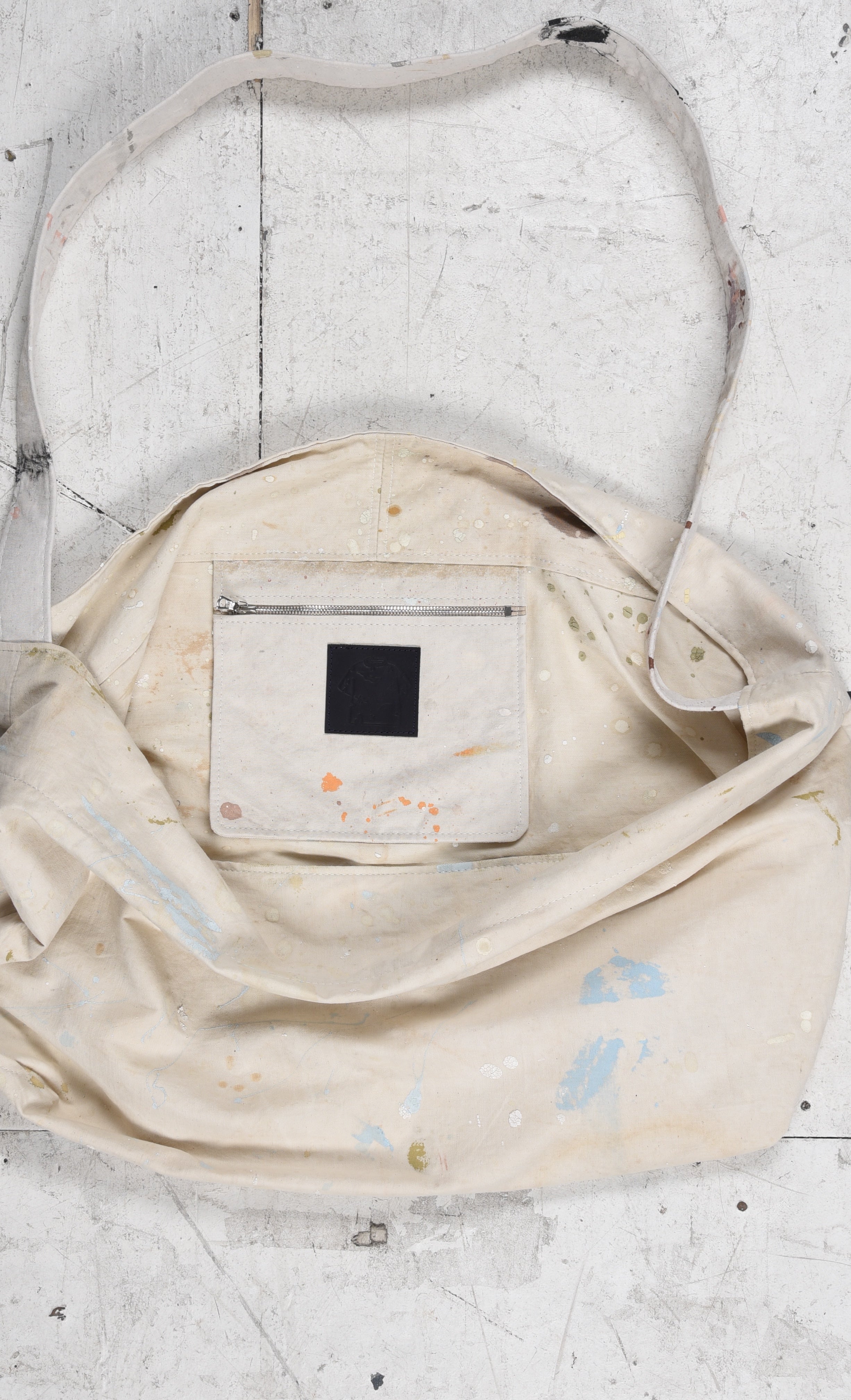 'Newsman' Drop Cloth Bag -- #3