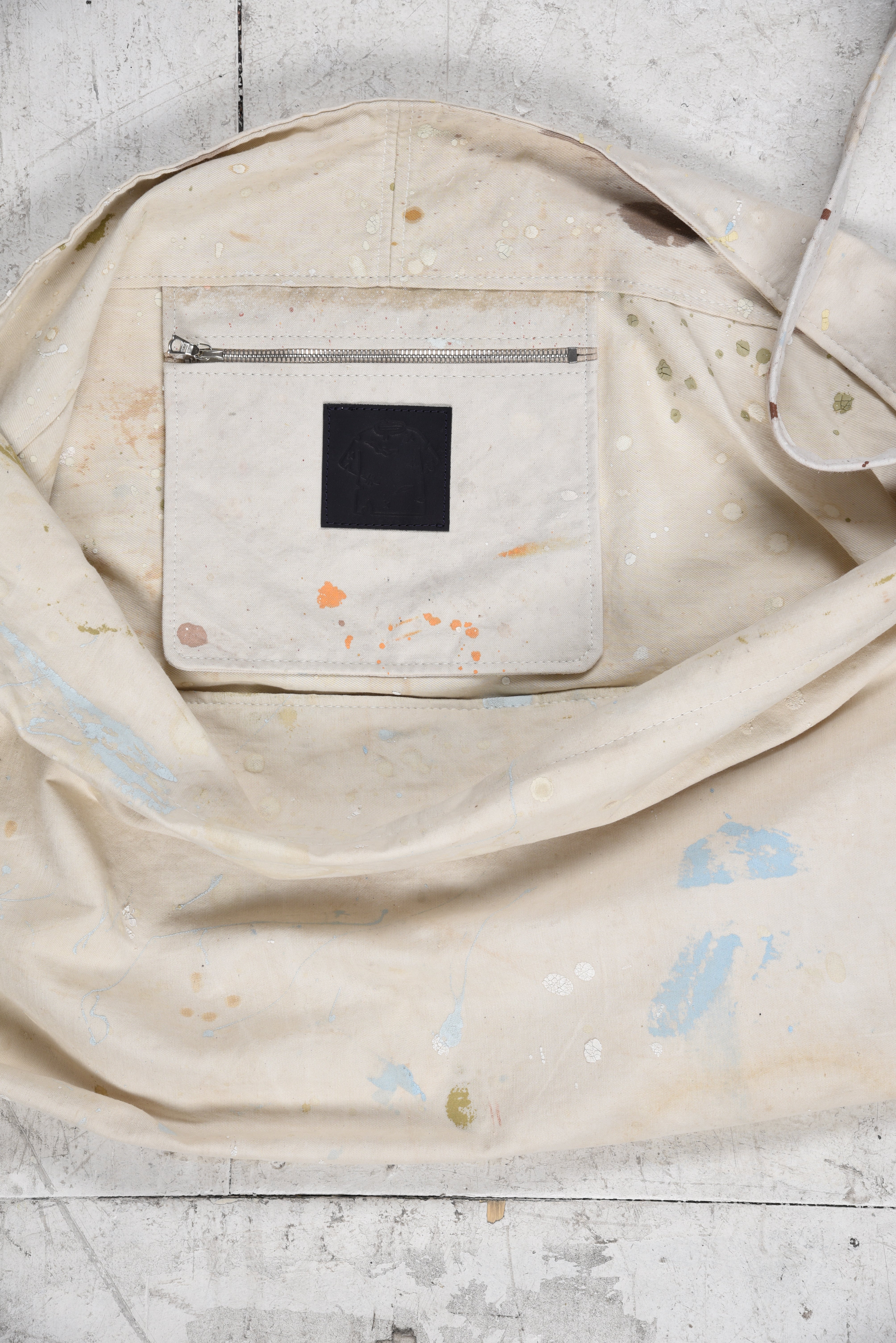 'Newsman' Drop Cloth Bag -- #3