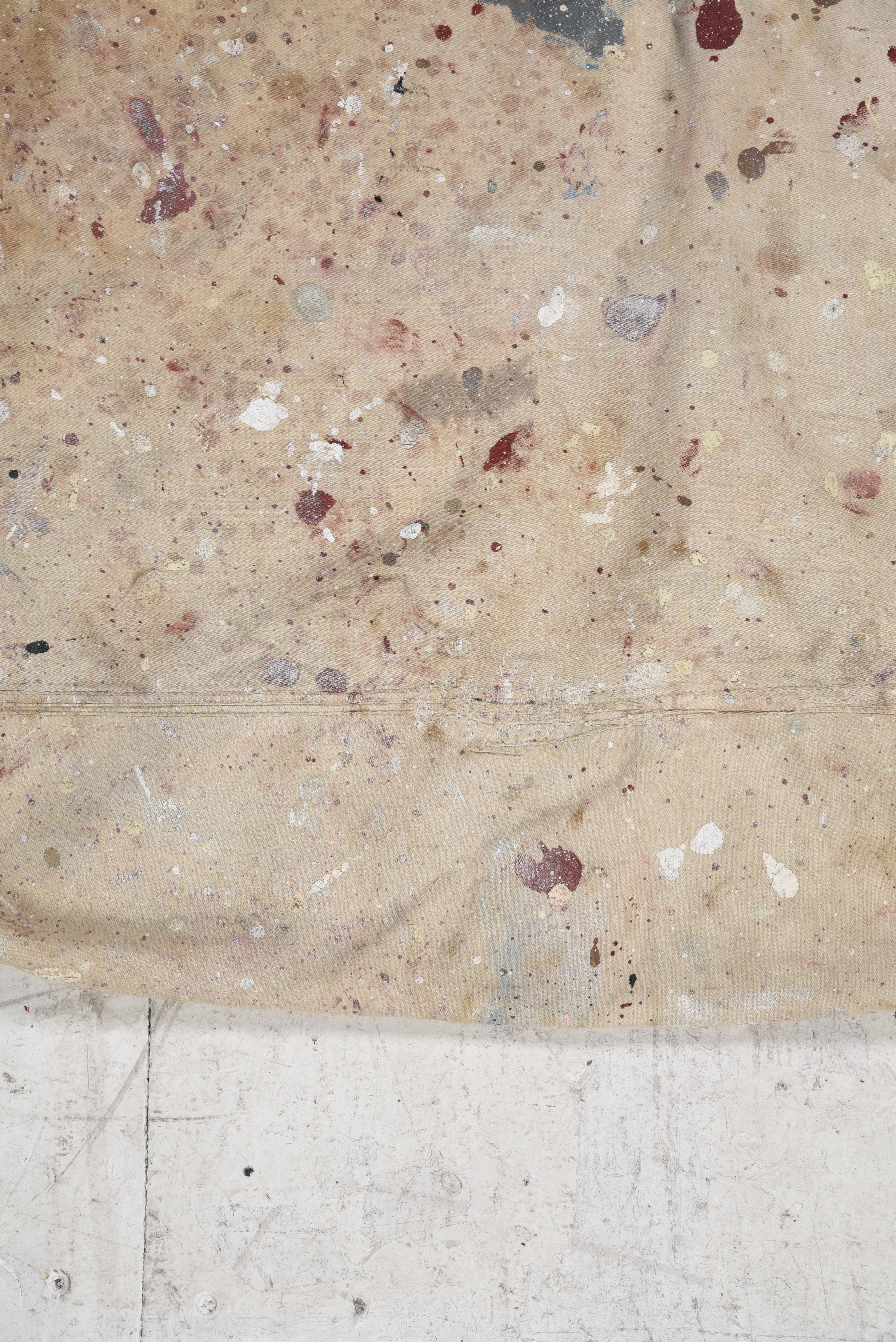 'Newsman' Drop Cloth Bag -- #4