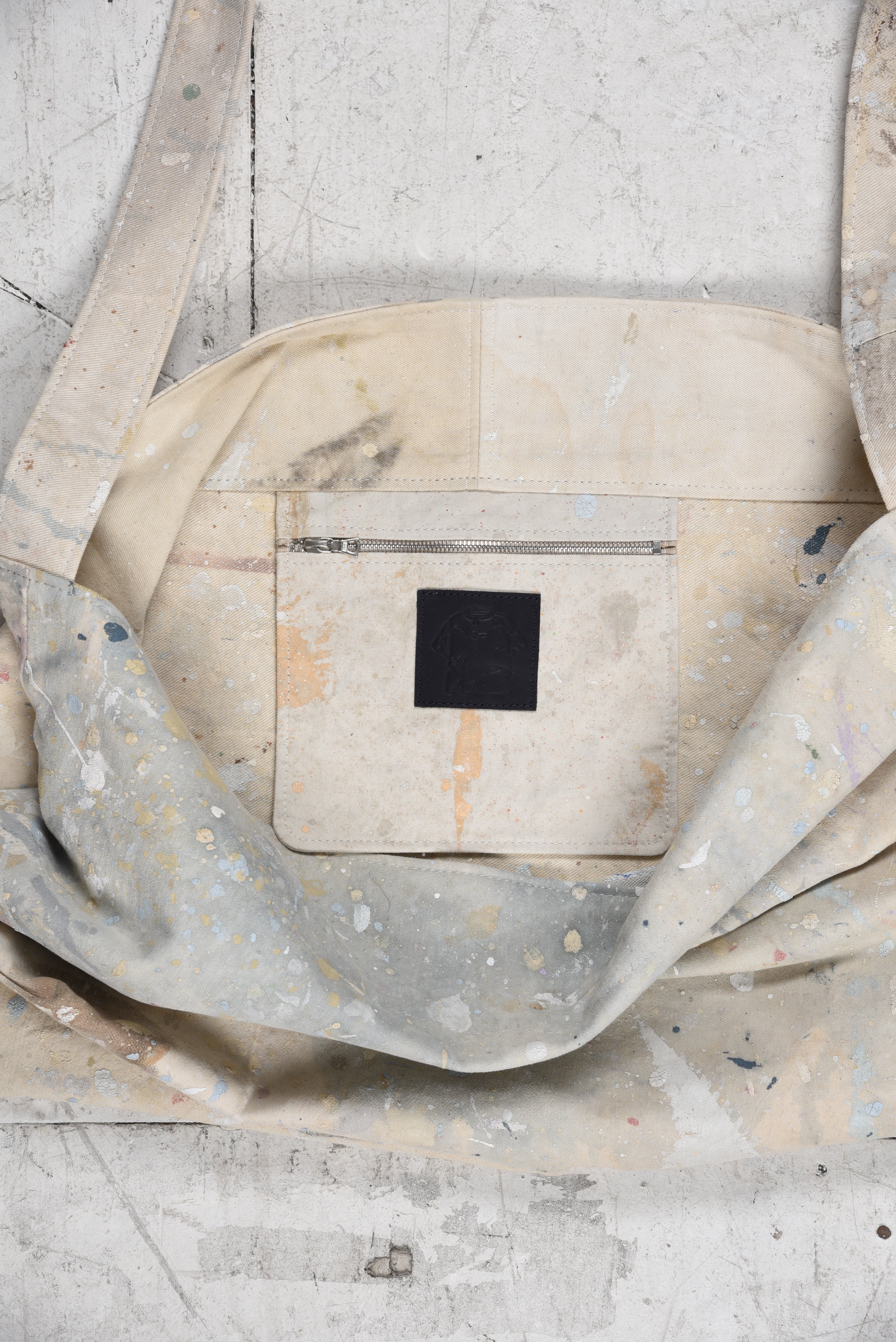 'Newsman' Drop Cloth Bag -- #6