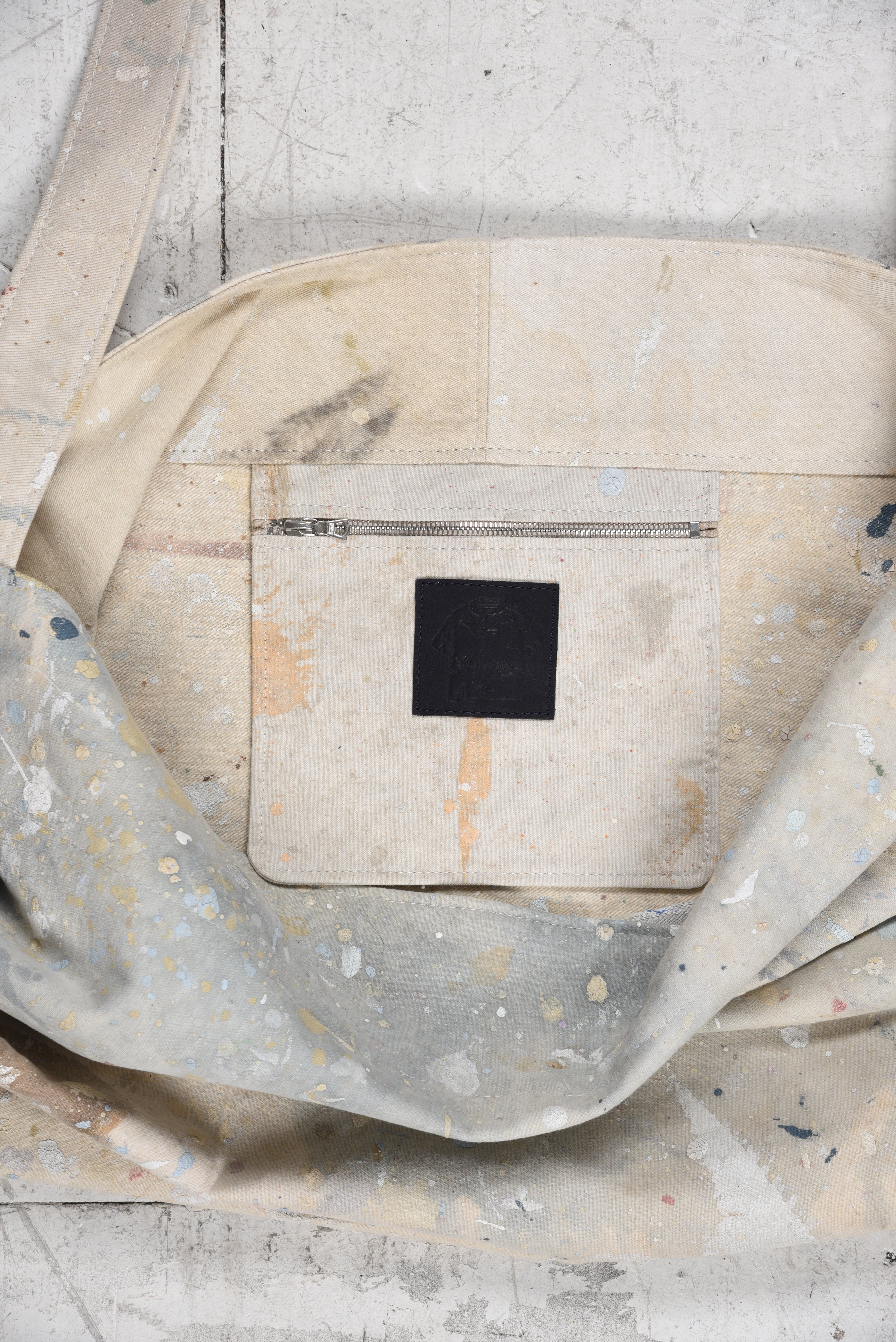 'Newsman' Drop Cloth Bag -- #6
