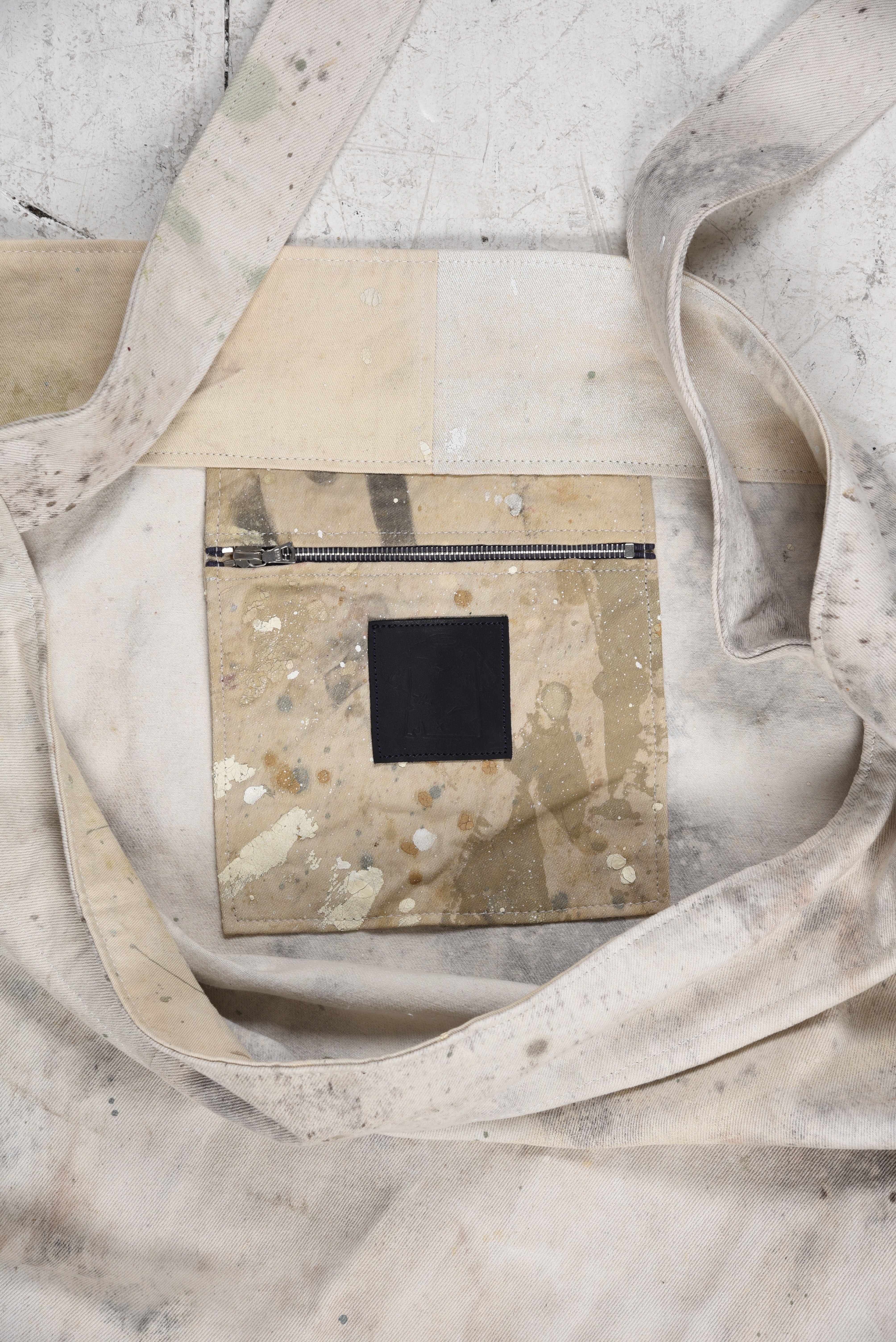 'Newsman' Drop Cloth Bag -- #8