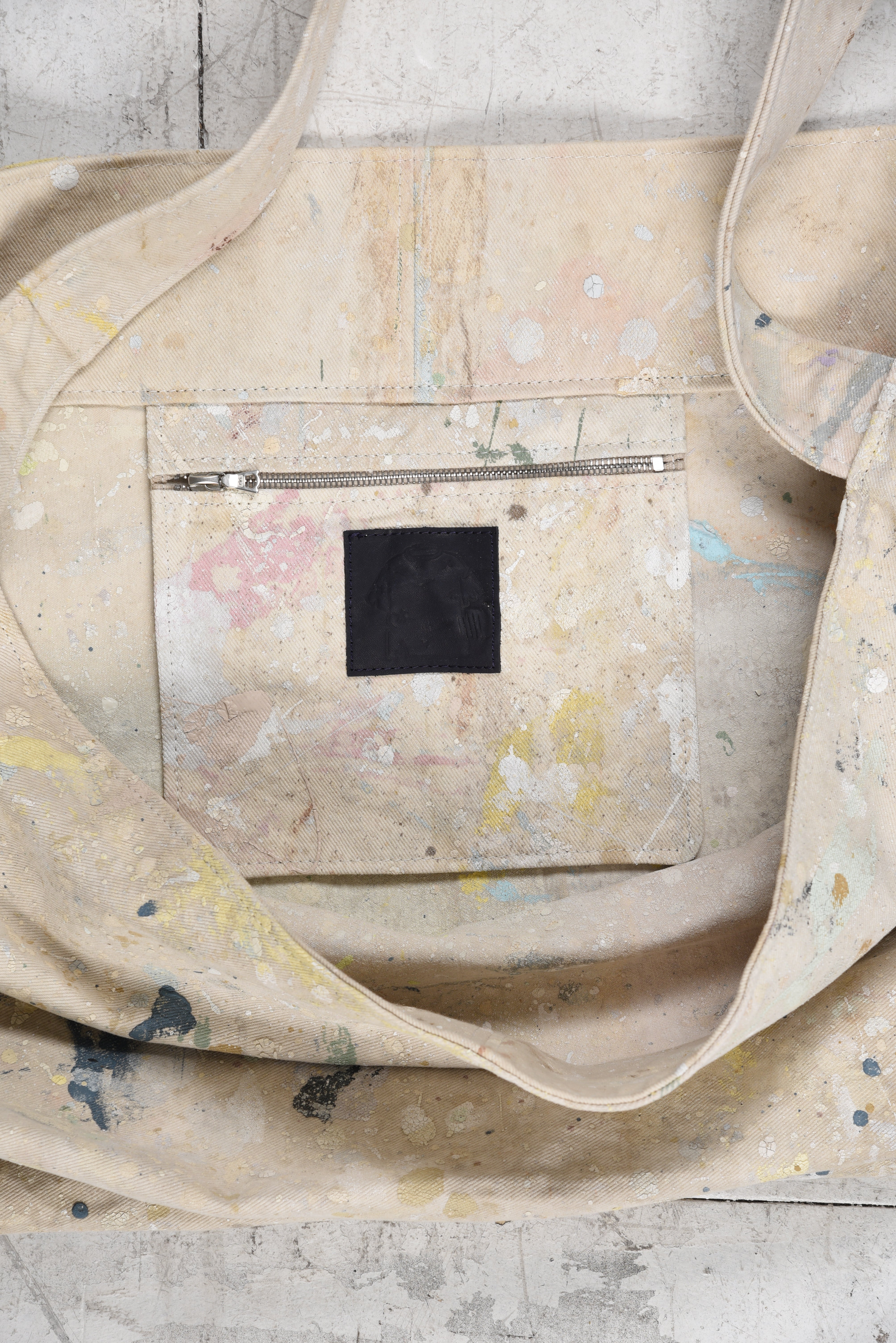 'Newsman' Drop Cloth Bag -- #9