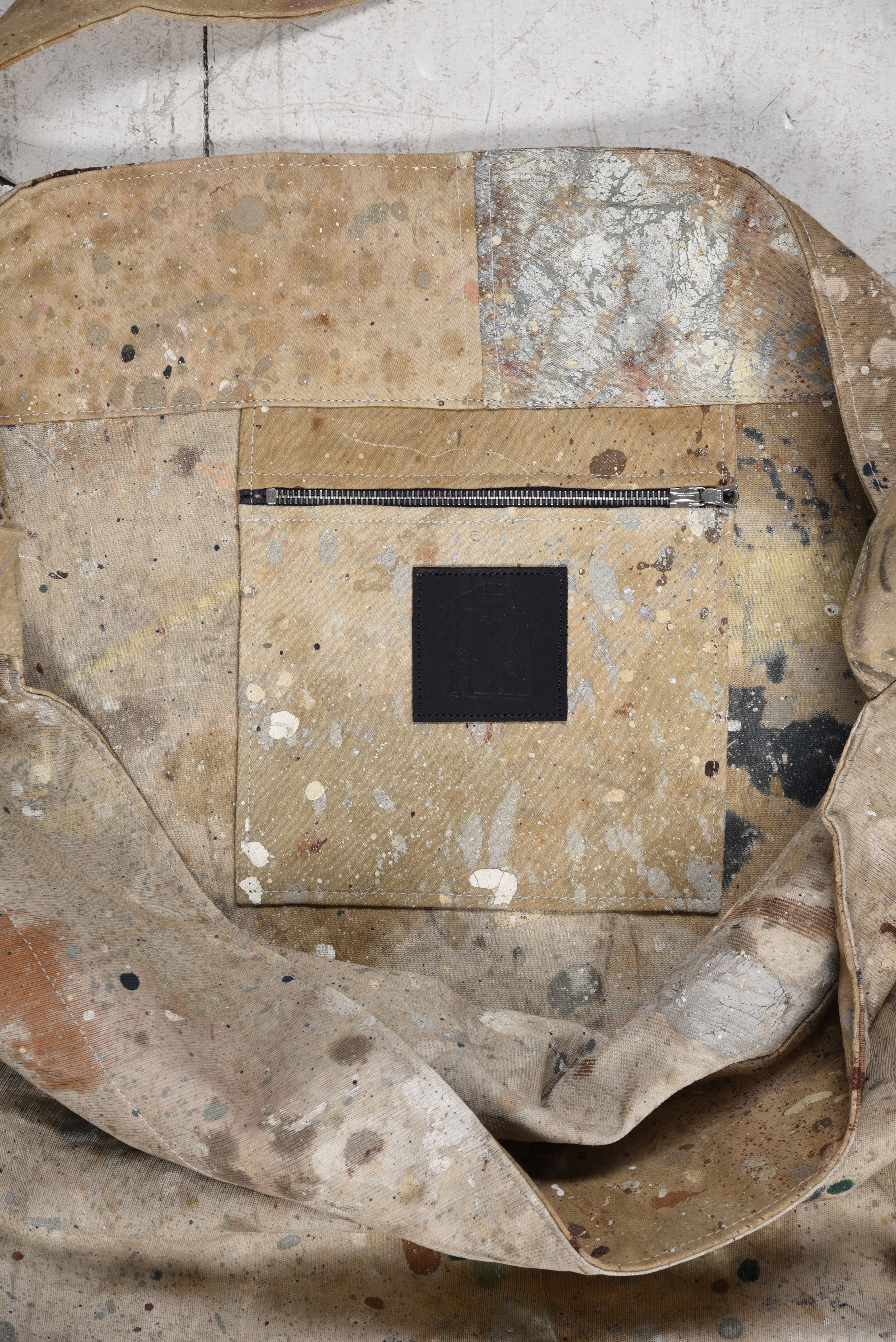 'Newsman' Drop Cloth Bag -- #11