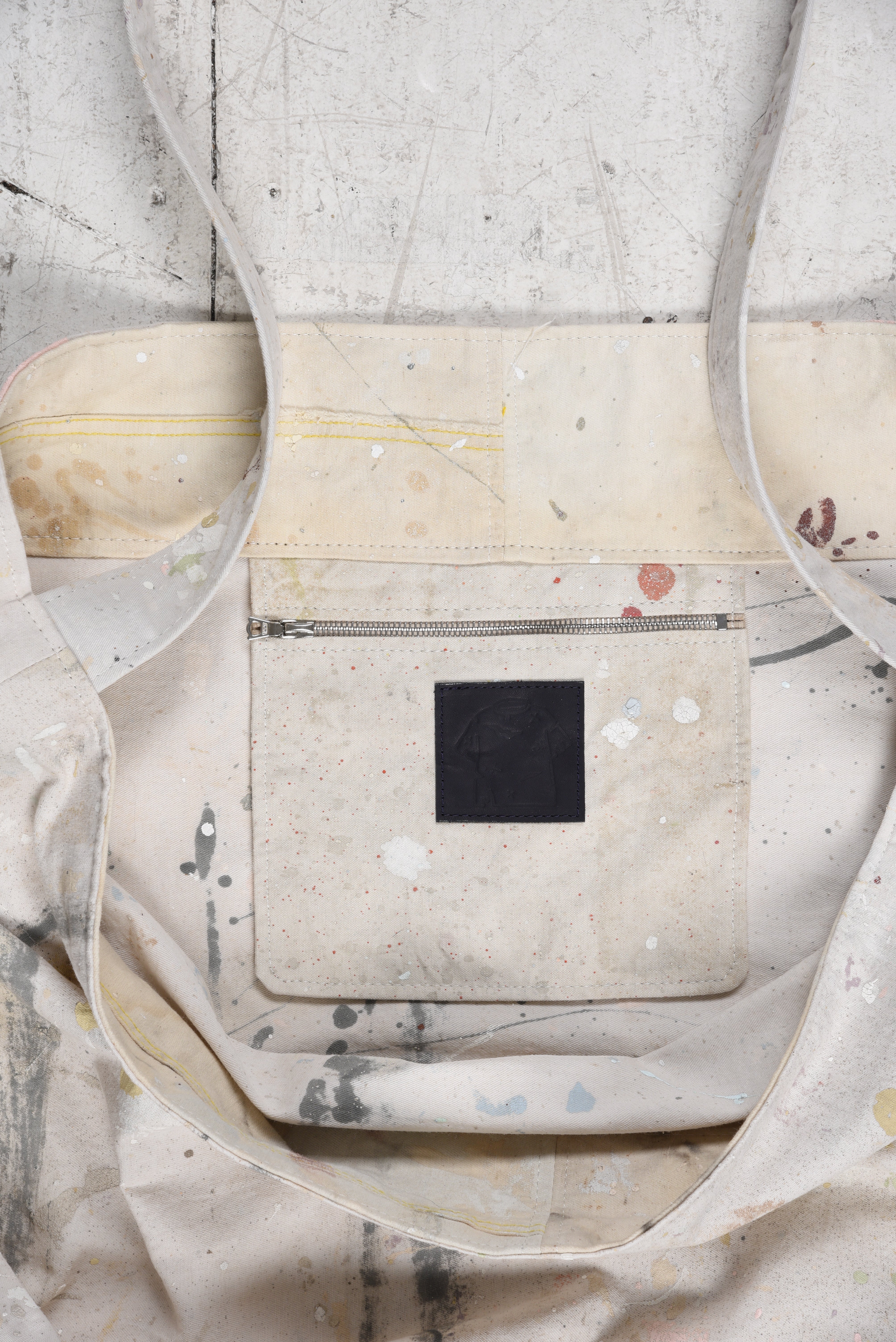 'Newsman' Drop Cloth Bag -- #12
