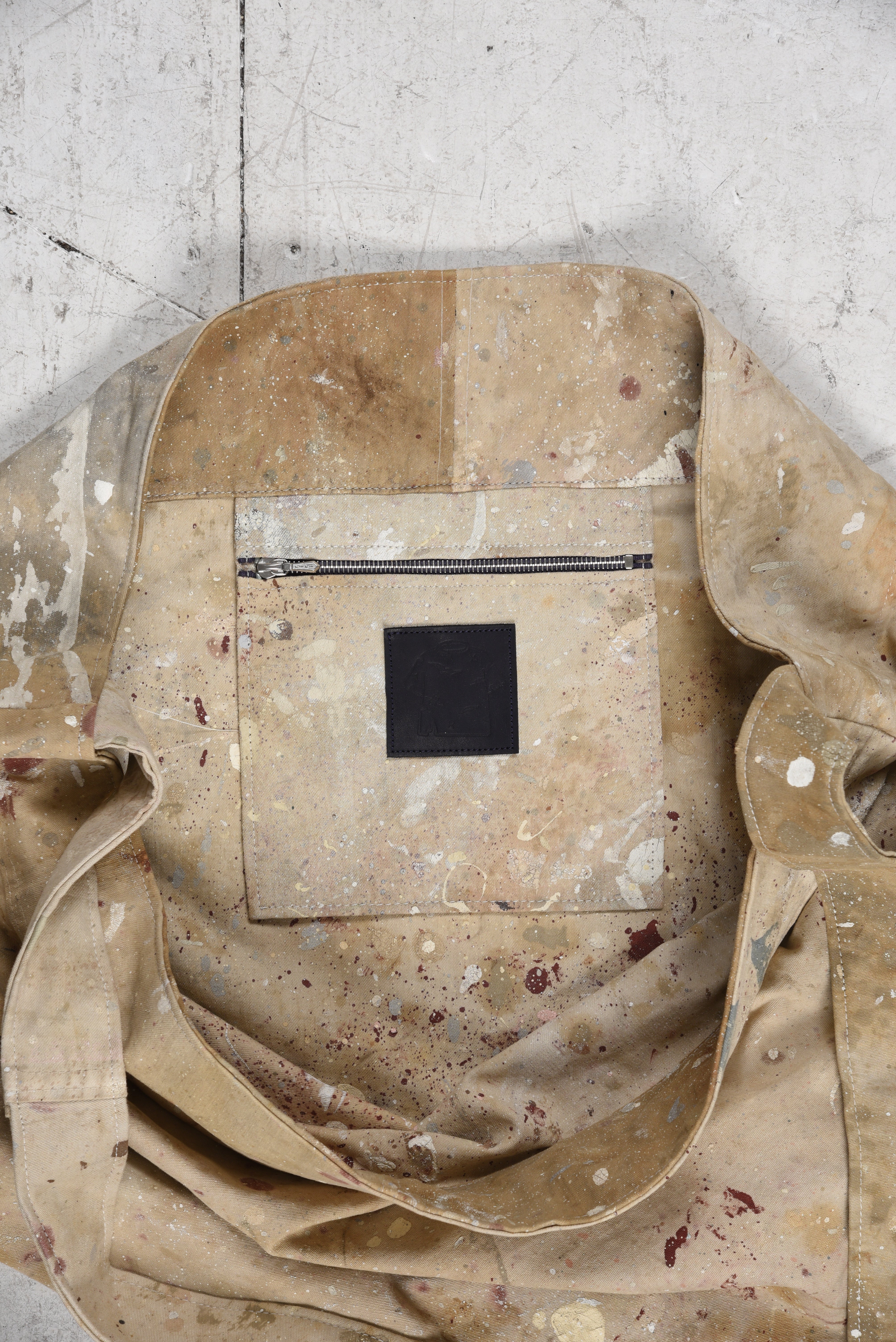 'Newsman' Drop Cloth Bag -- #14