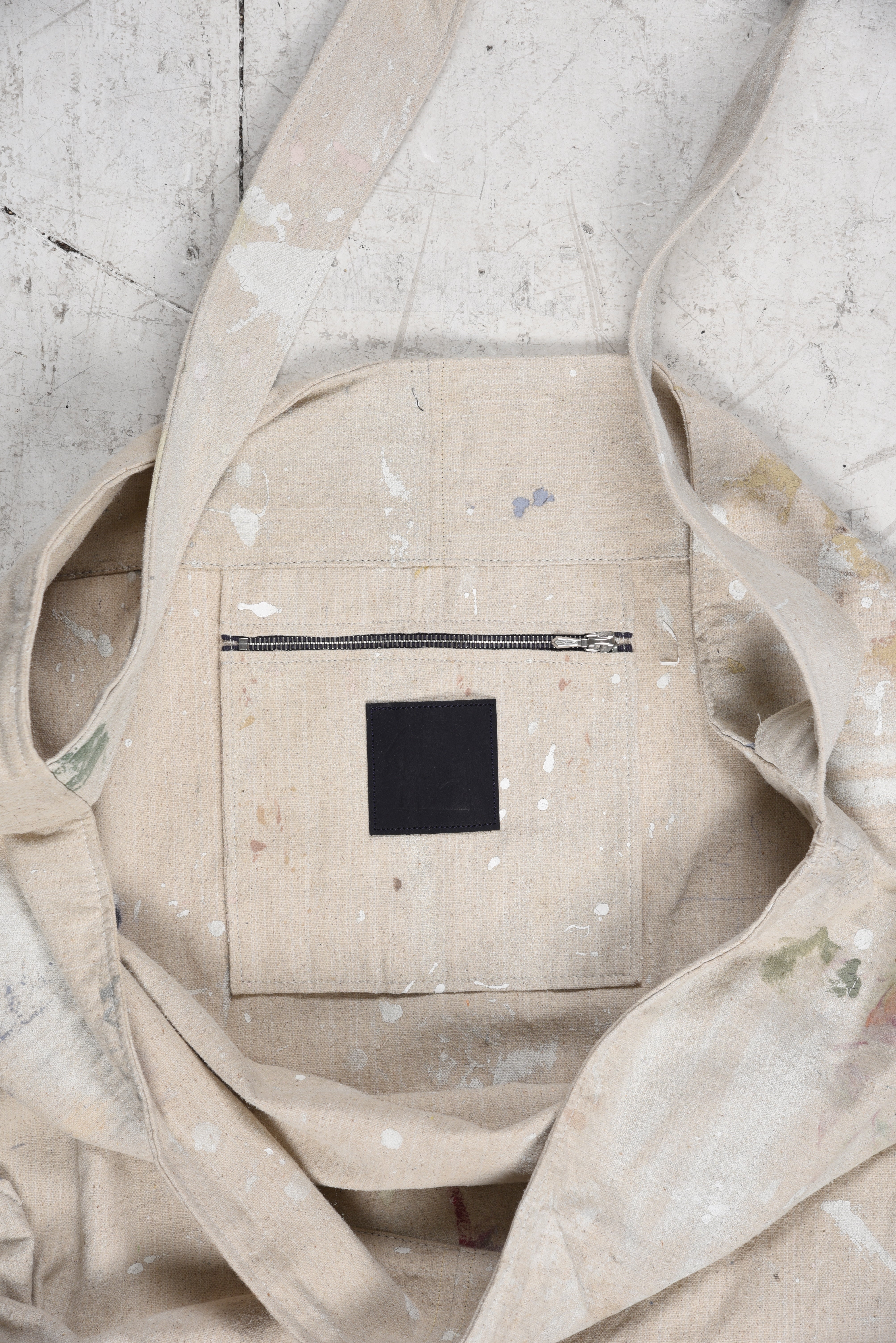 'Newsman' Drop Cloth Bag -- #15