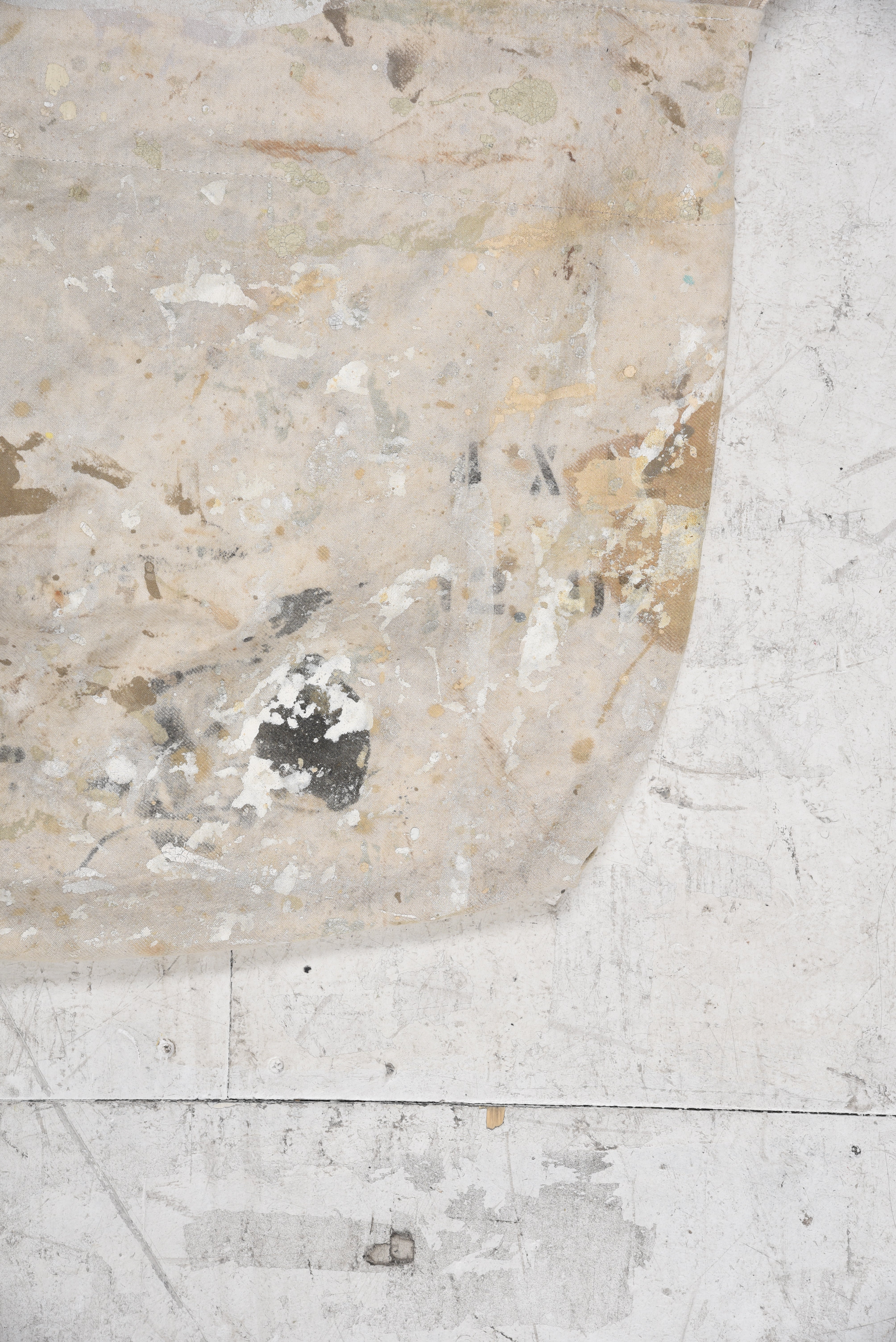 'Newsman' Drop Cloth Bag -- #17