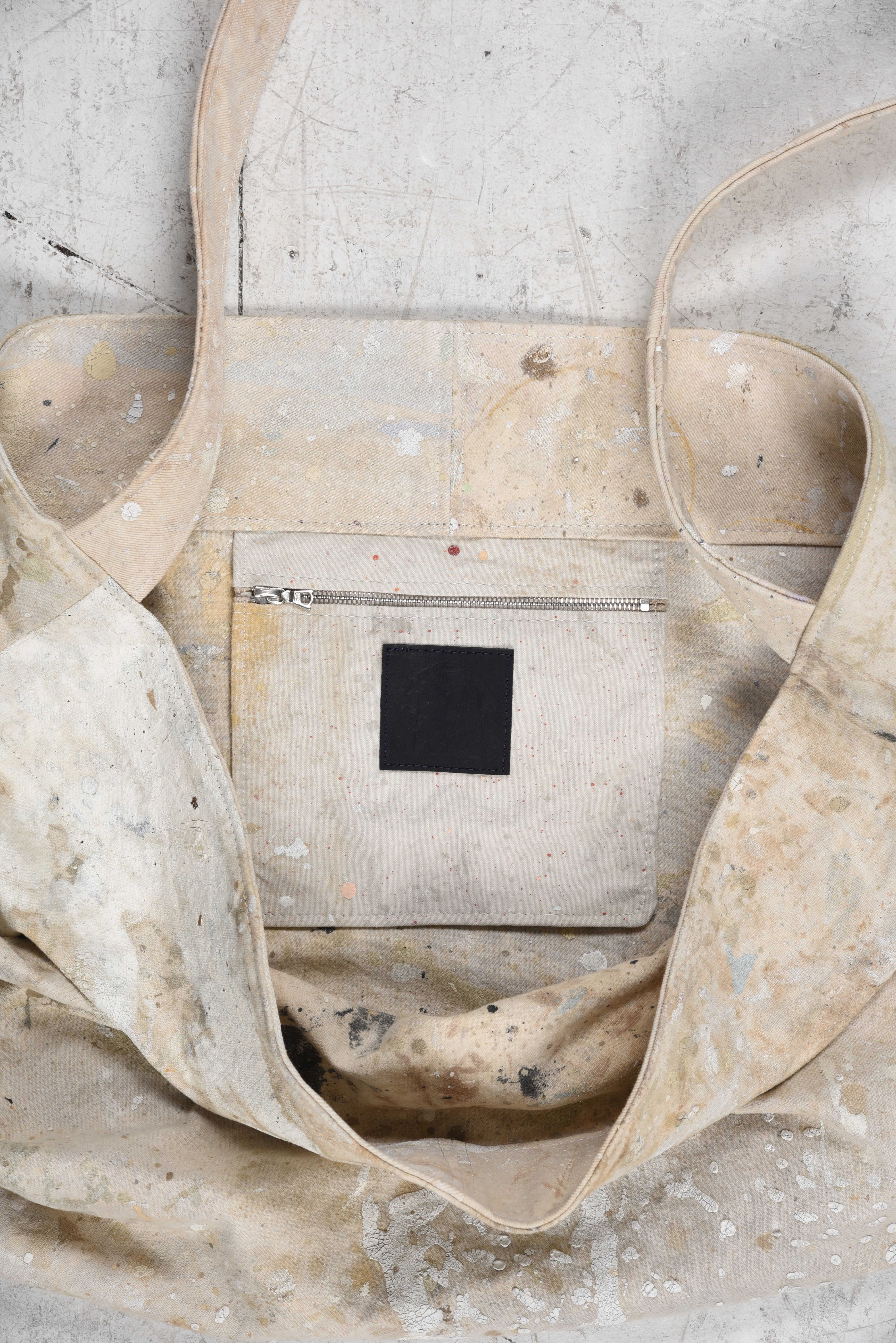 'Newsman' Drop Cloth Bag -- #17