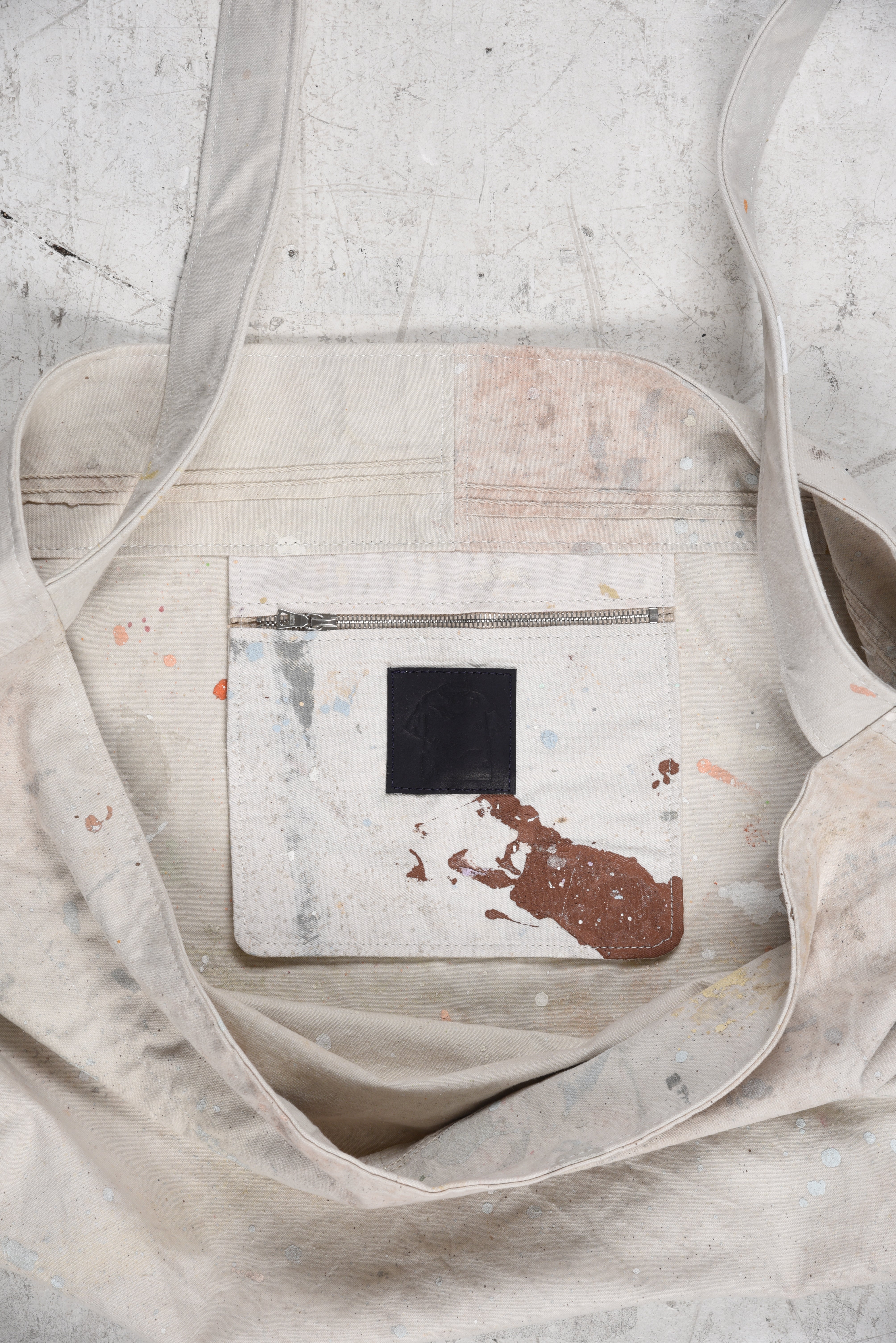'Newsman' Drop Cloth Bag -- #19