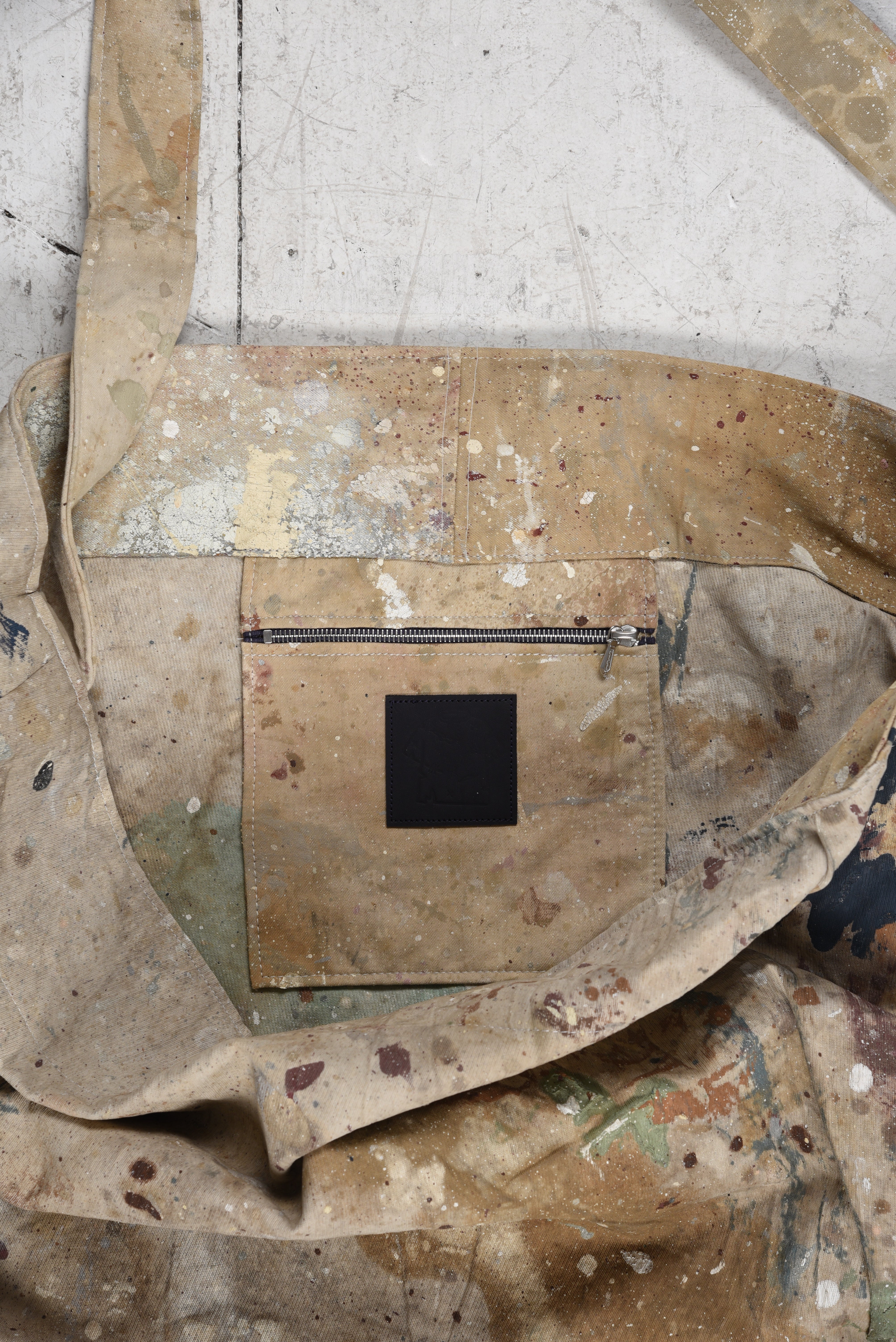 'Newsman' Drop Cloth Bag -- #26