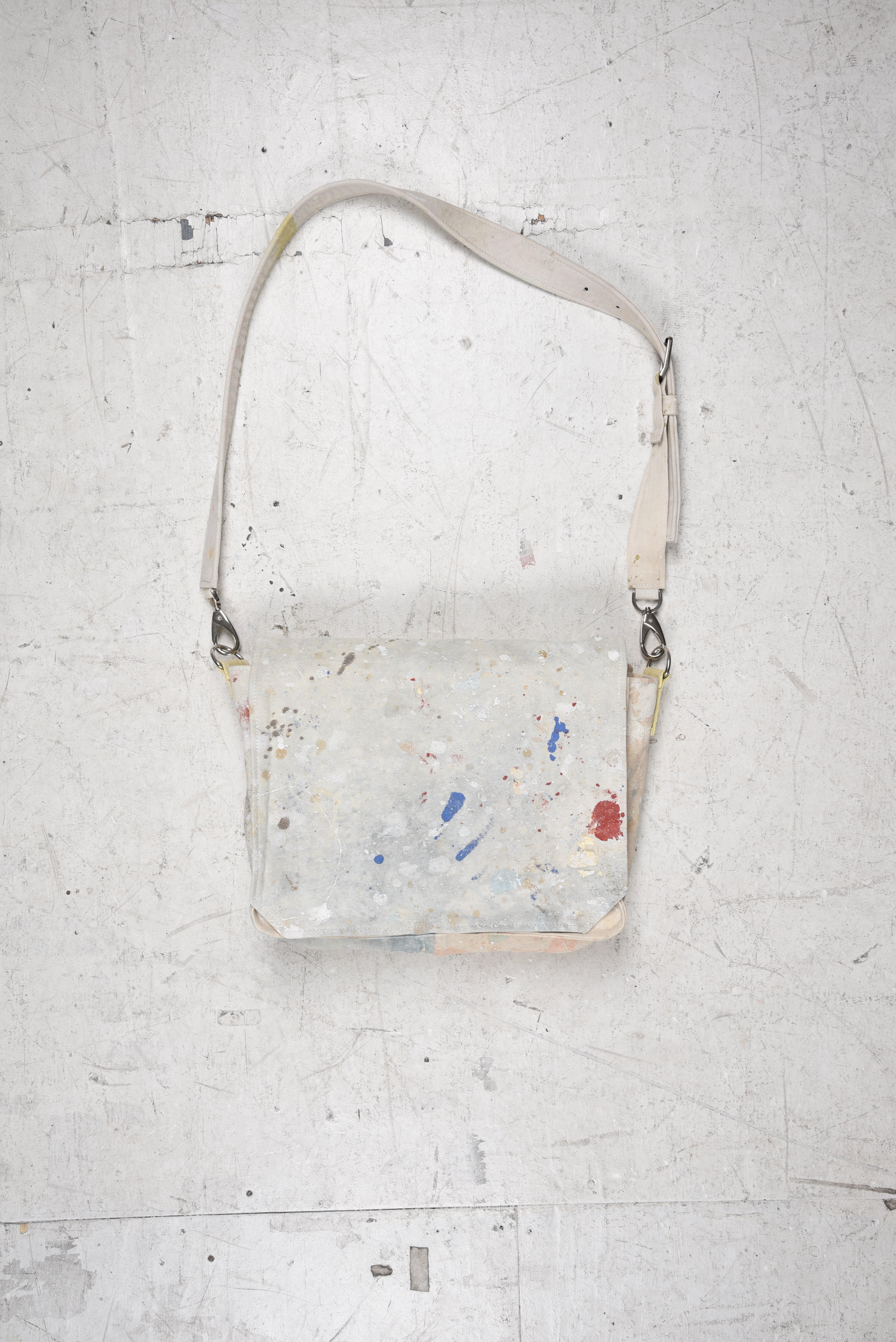 'Satchel' Drop Cloth Bag -- #1