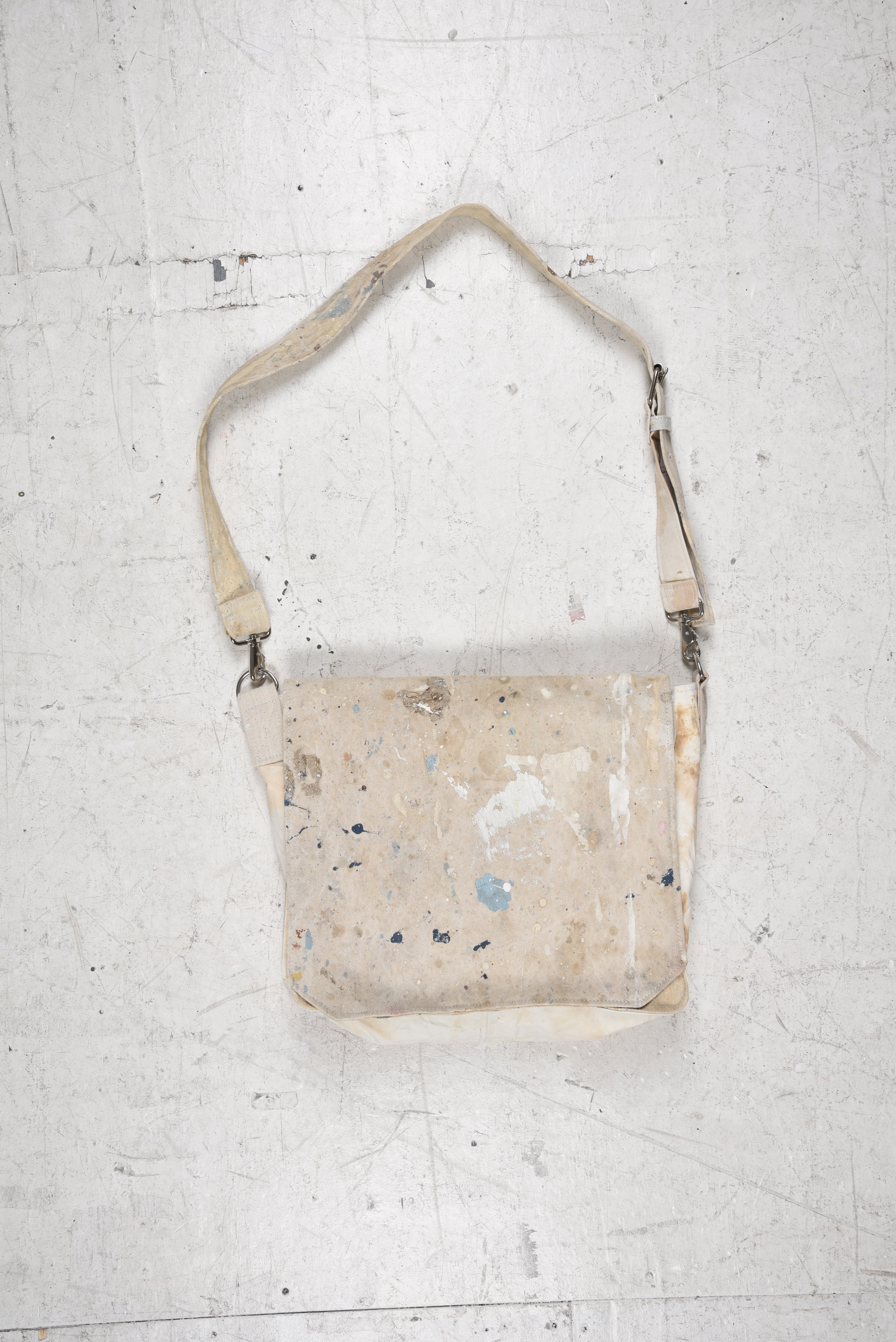 'Satchel' Drop Cloth Bag -- #6
