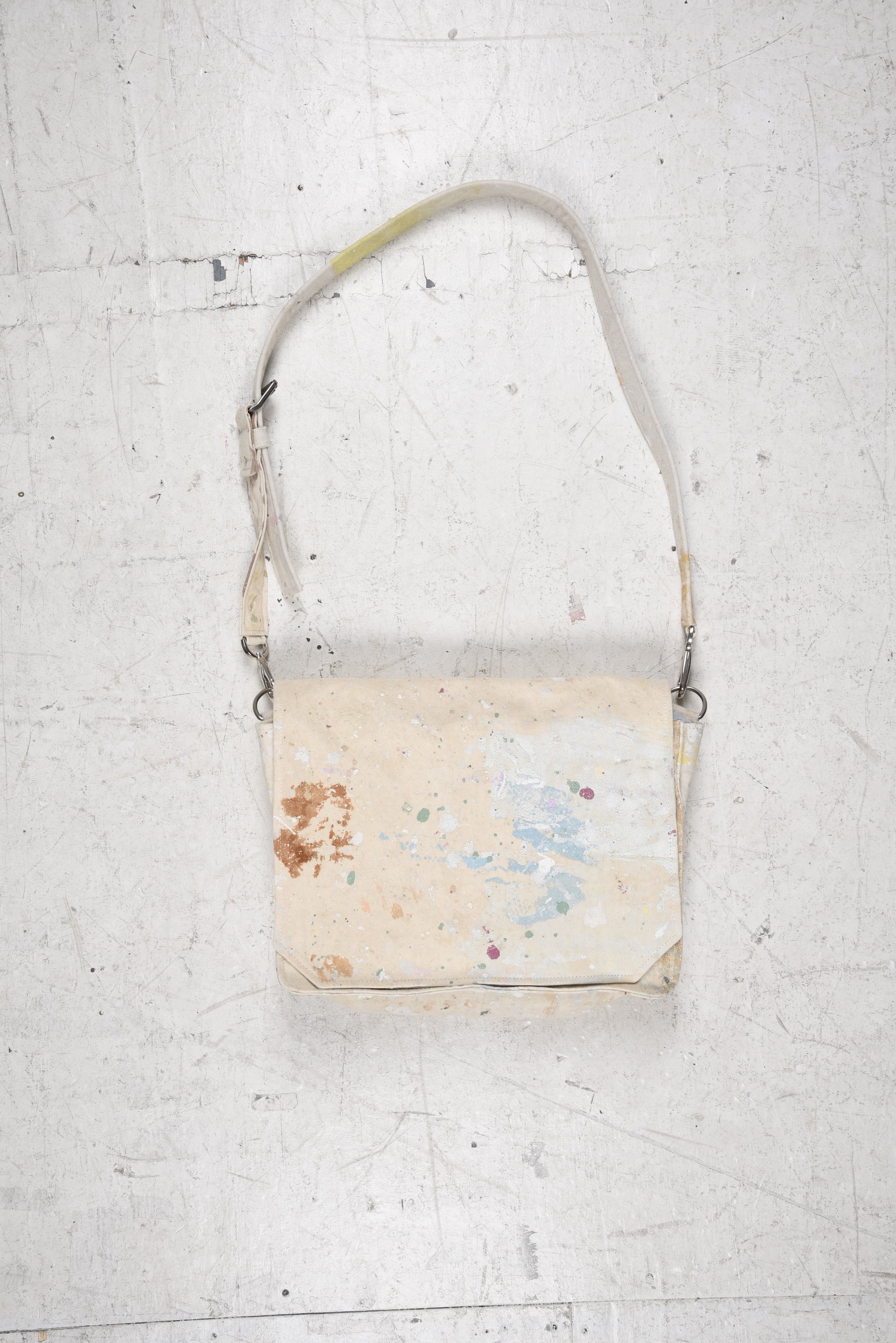'Satchel' Drop Cloth Bag -- #8