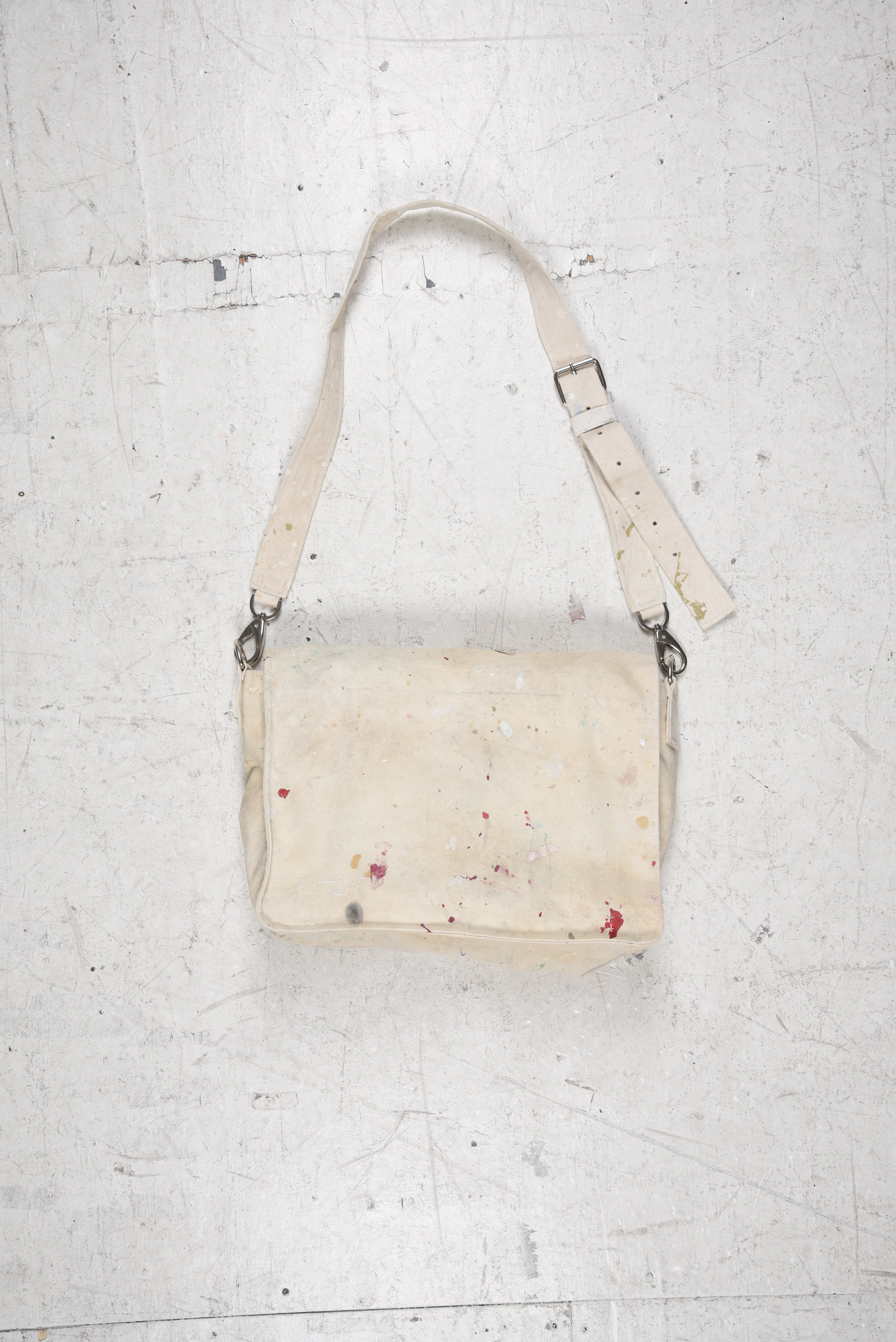 'Satchel' Drop Cloth Bag -- #9