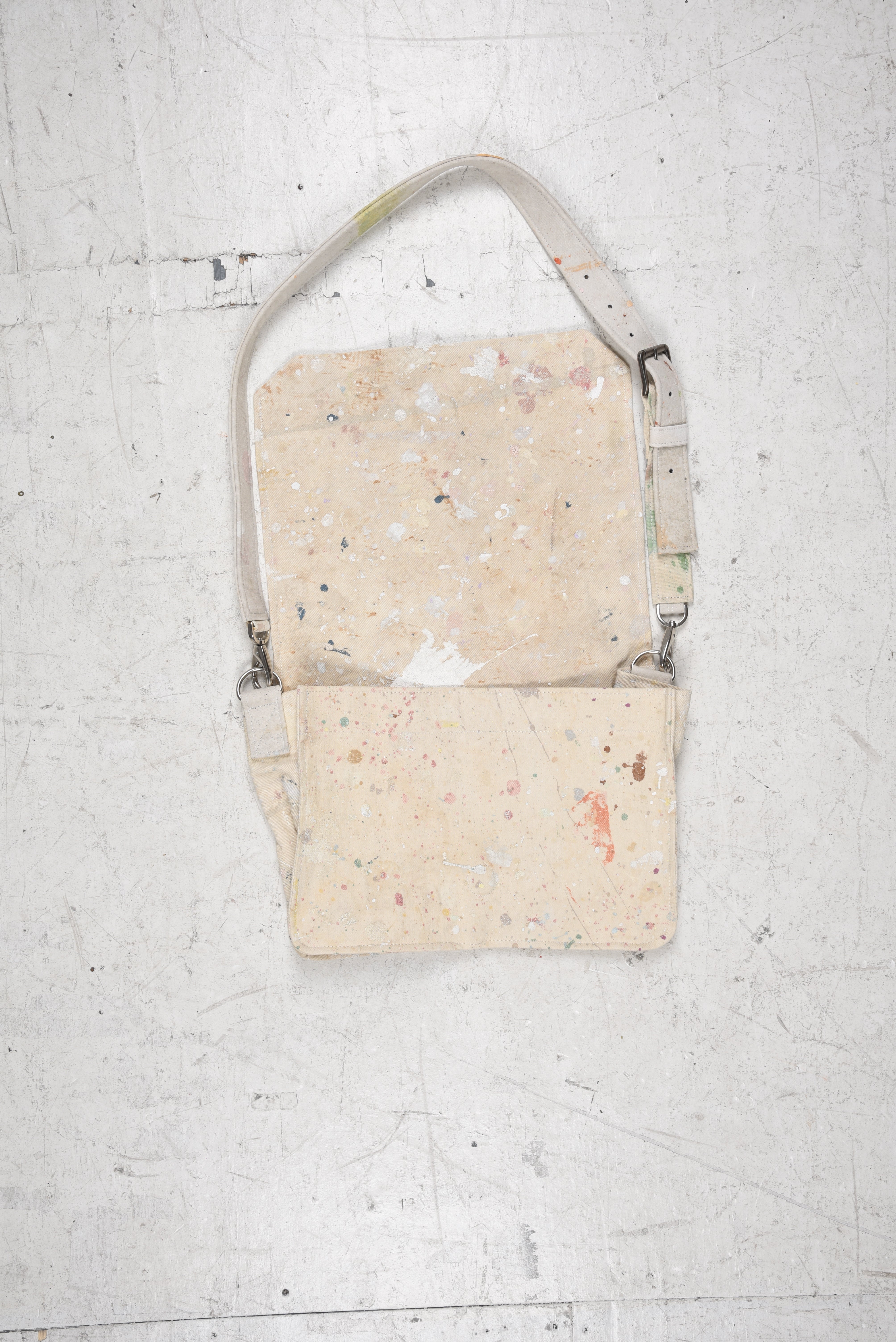 'Satchel' Drop Cloth Bag -- #13