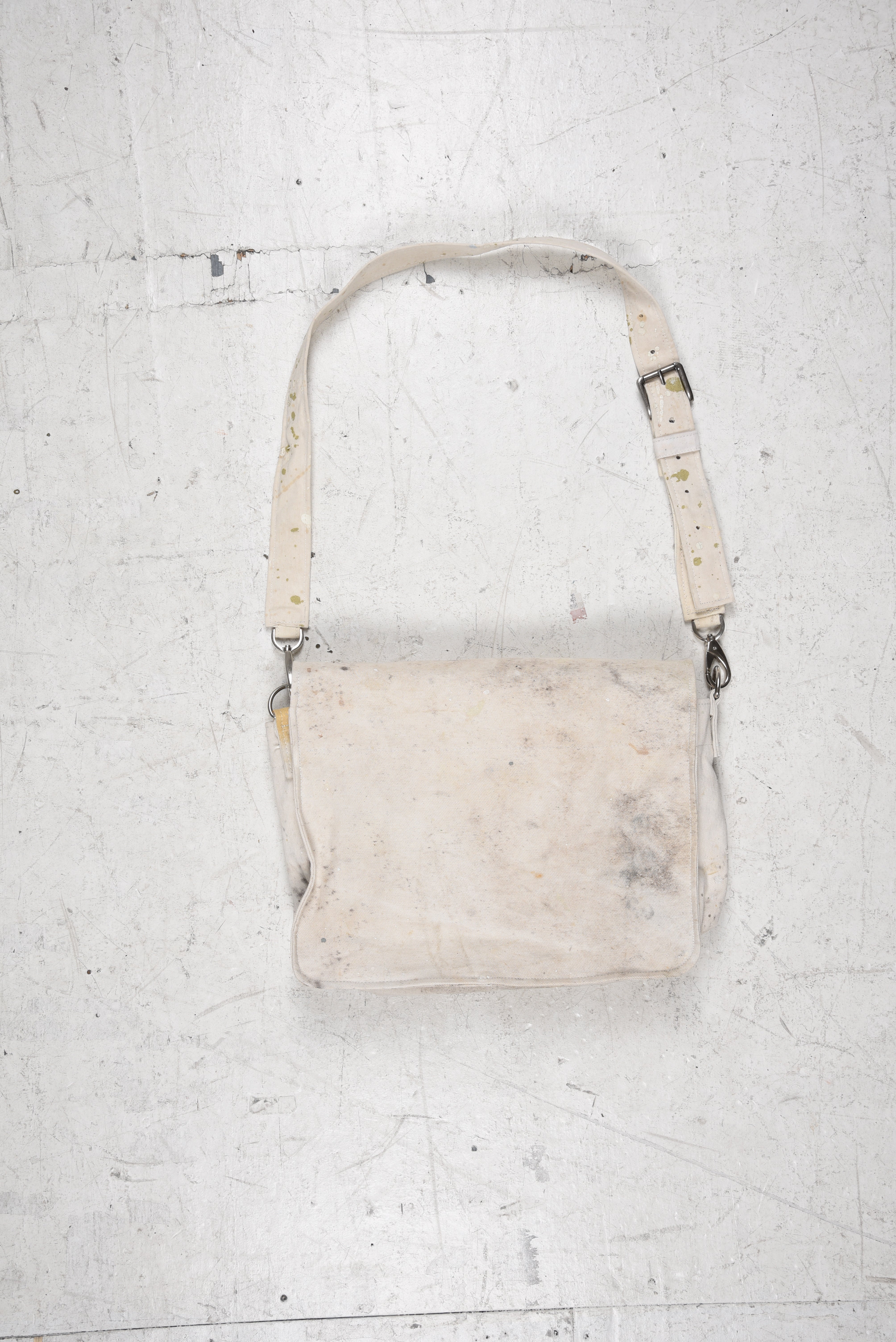 'Satchel' Drop Cloth Bag -- #19