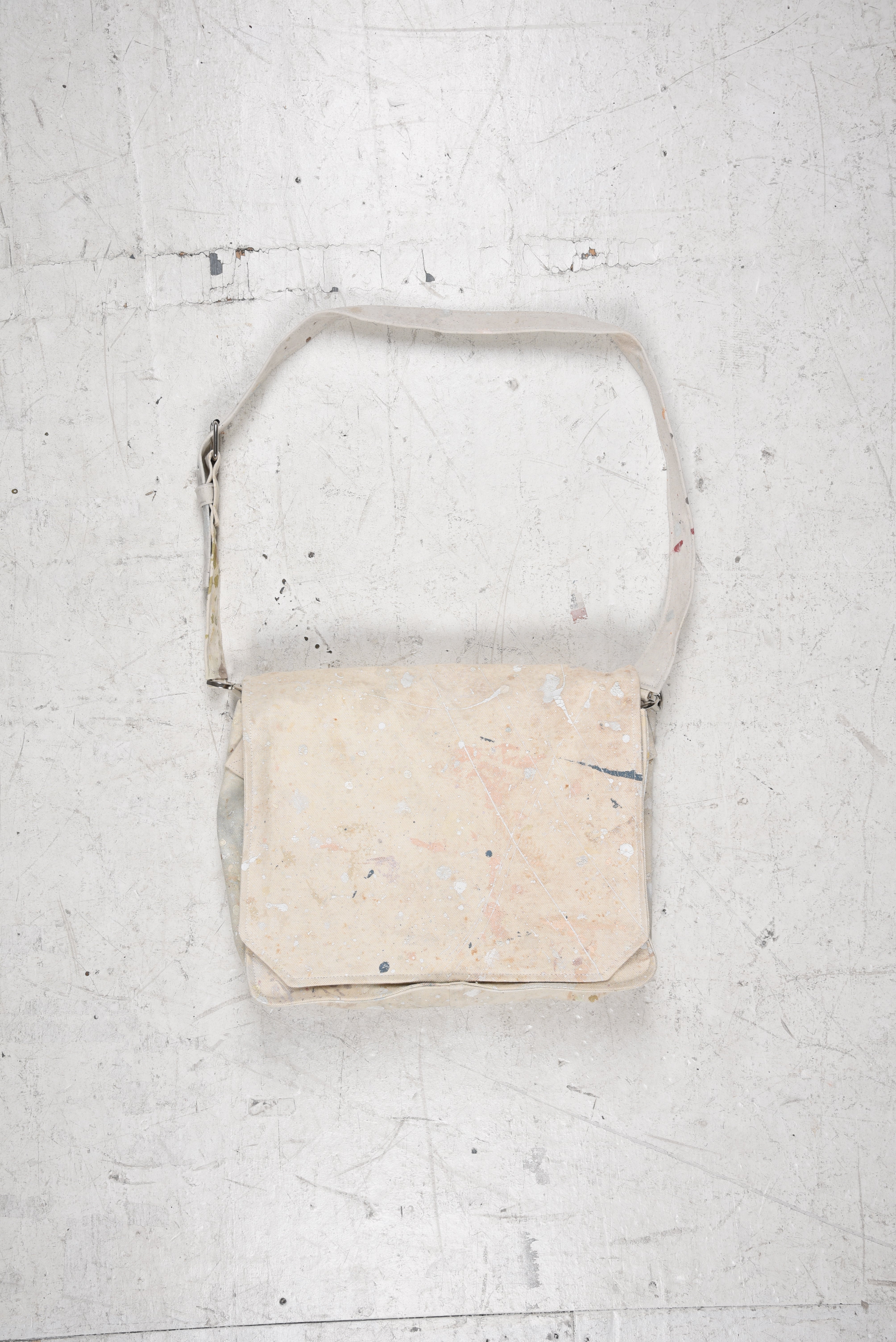 'Satchel' Drop Cloth Bag -- #23
