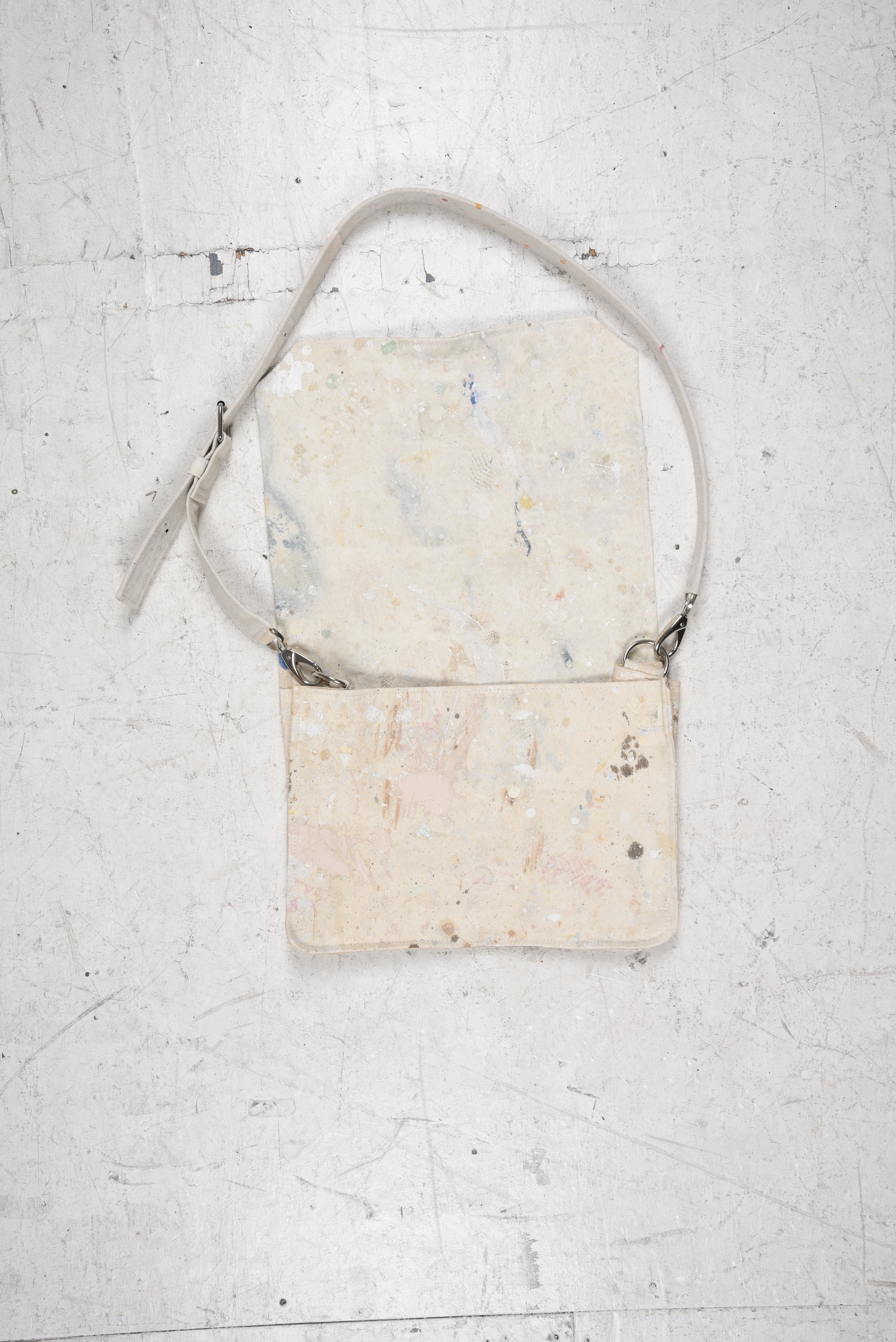 'Satchel' Drop Cloth Bag -- #25