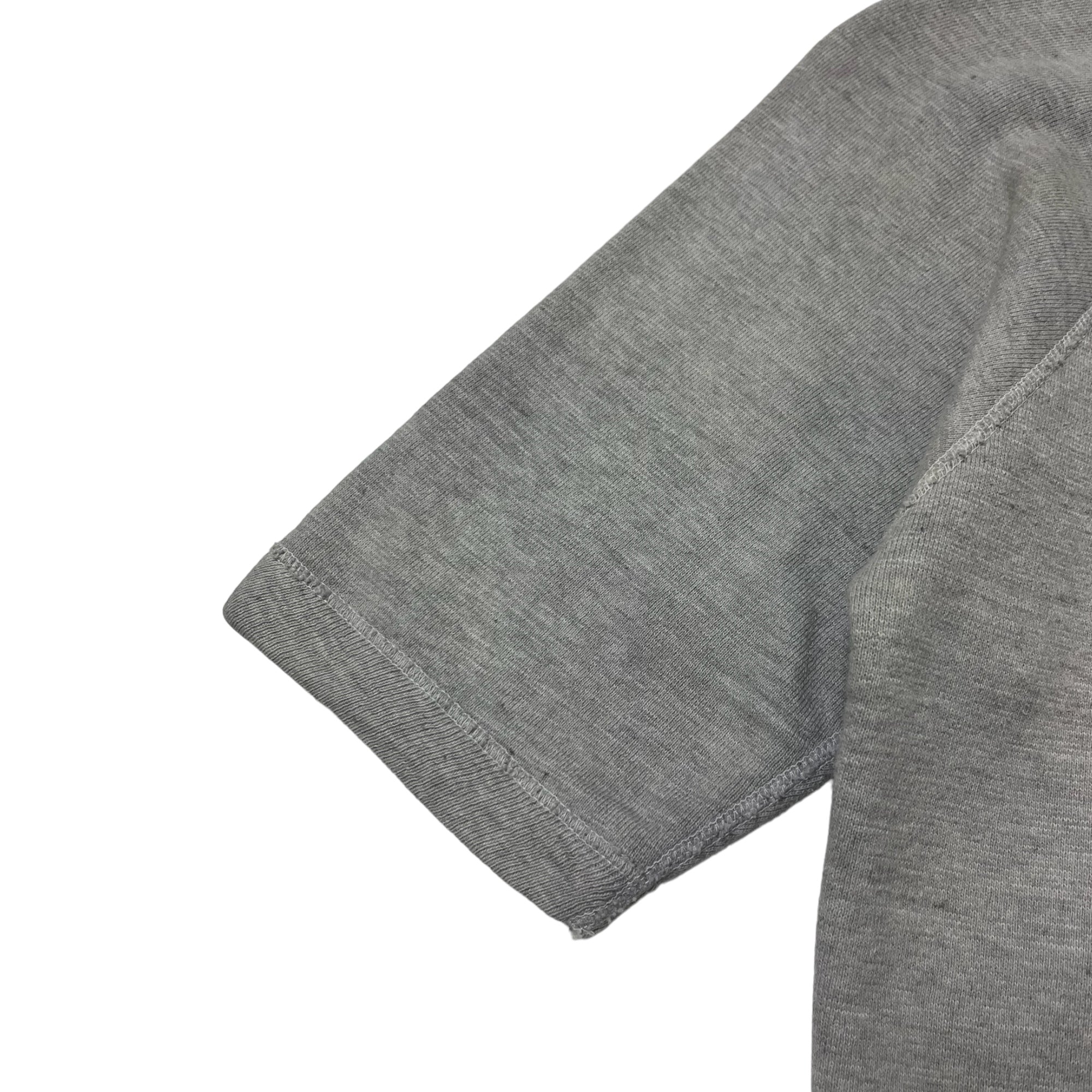 1950s/60s ‘Pioneer Women’ Shortsleeved Crewneck Sweatshirt - Heather Grey/Crimson - M