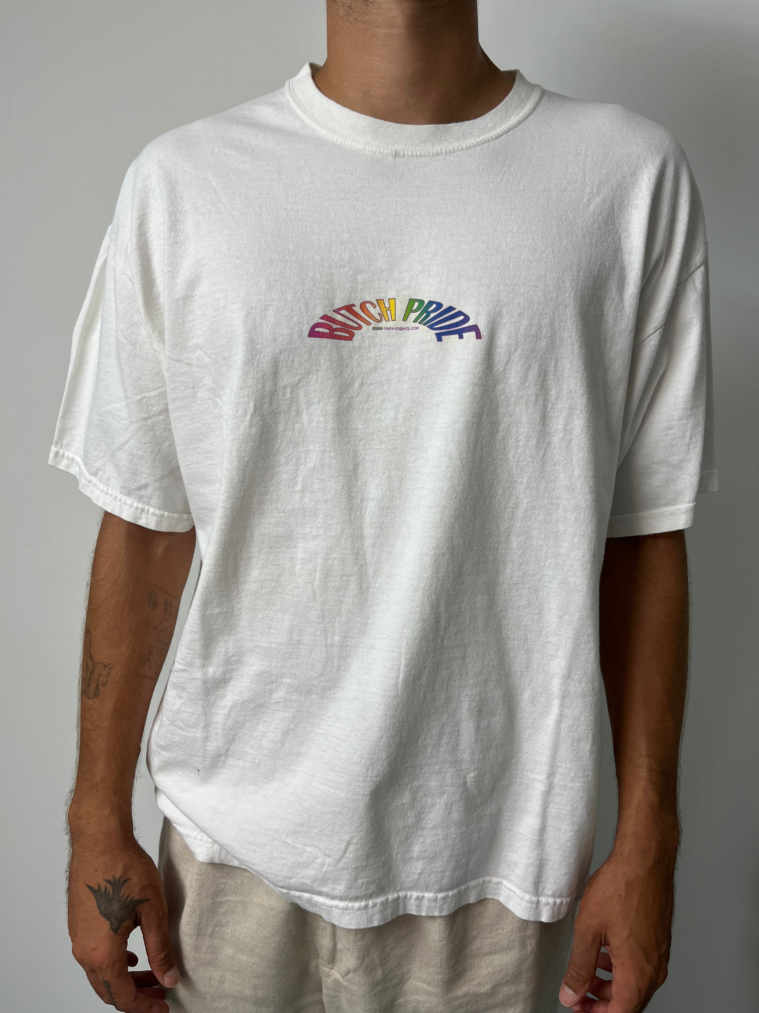 ‘05 Butch Pride T-Shirt - White - L/XL