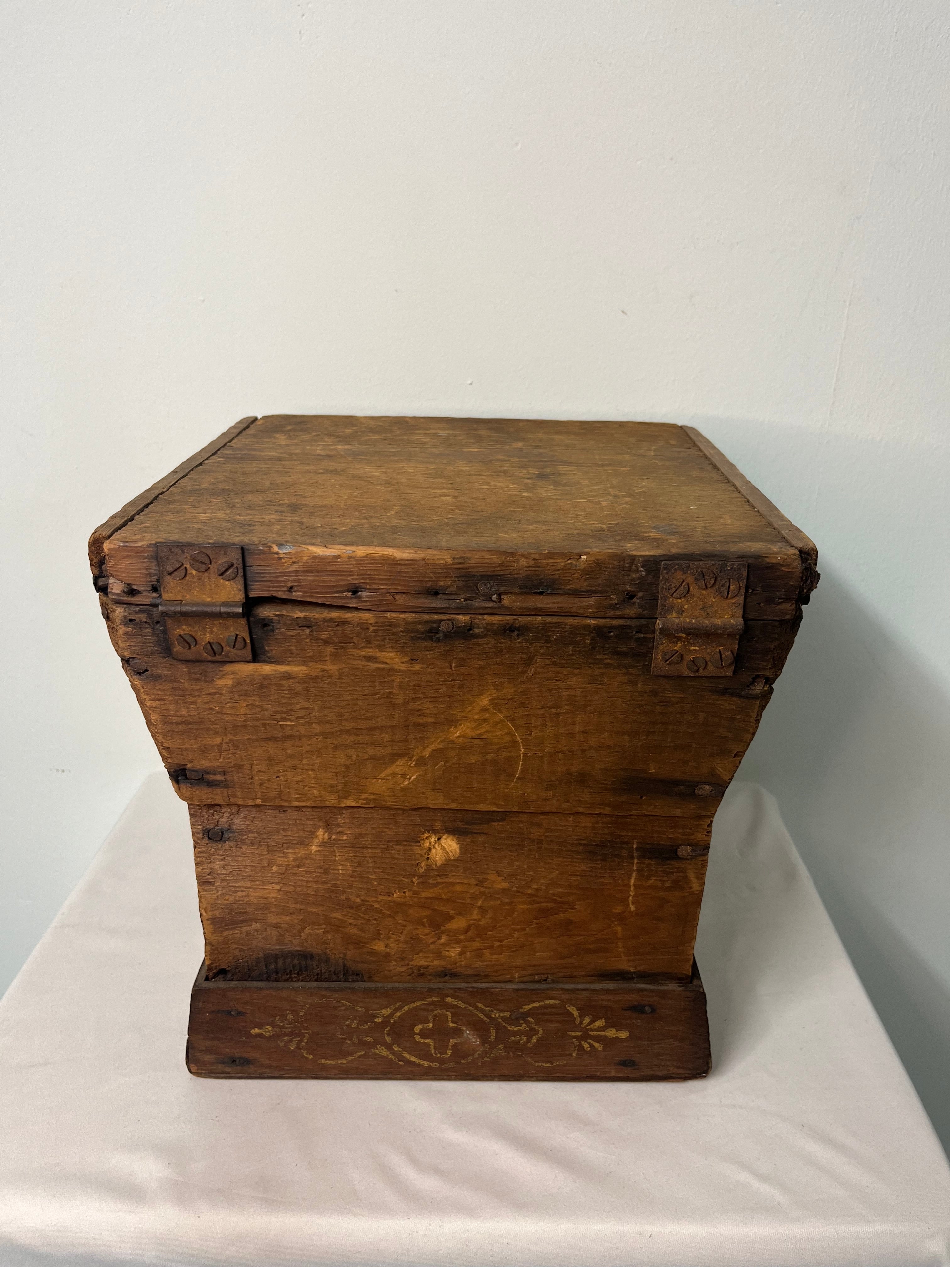 1800s Church Offerings/Confession Box From Providence, RI