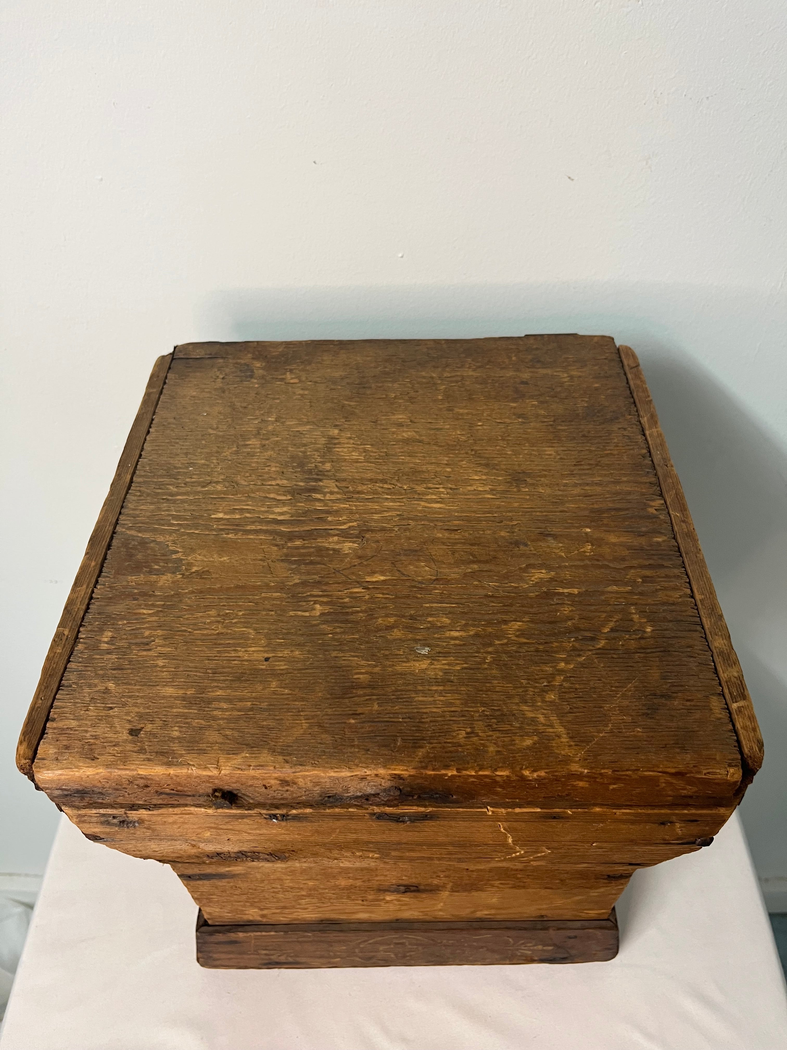 1800s Church Offerings/Confession Box From Providence, RI