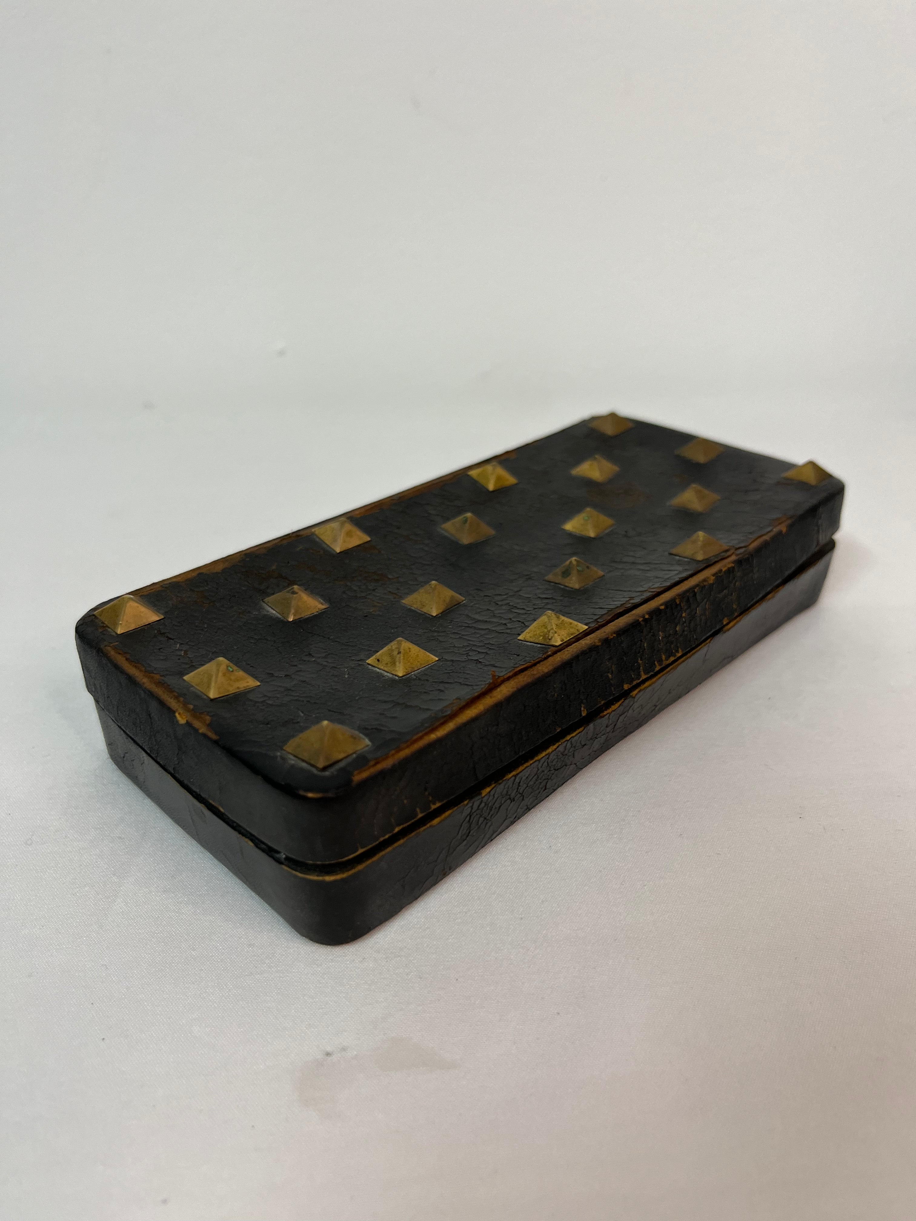 1910s/1920s Studded Dresser Box