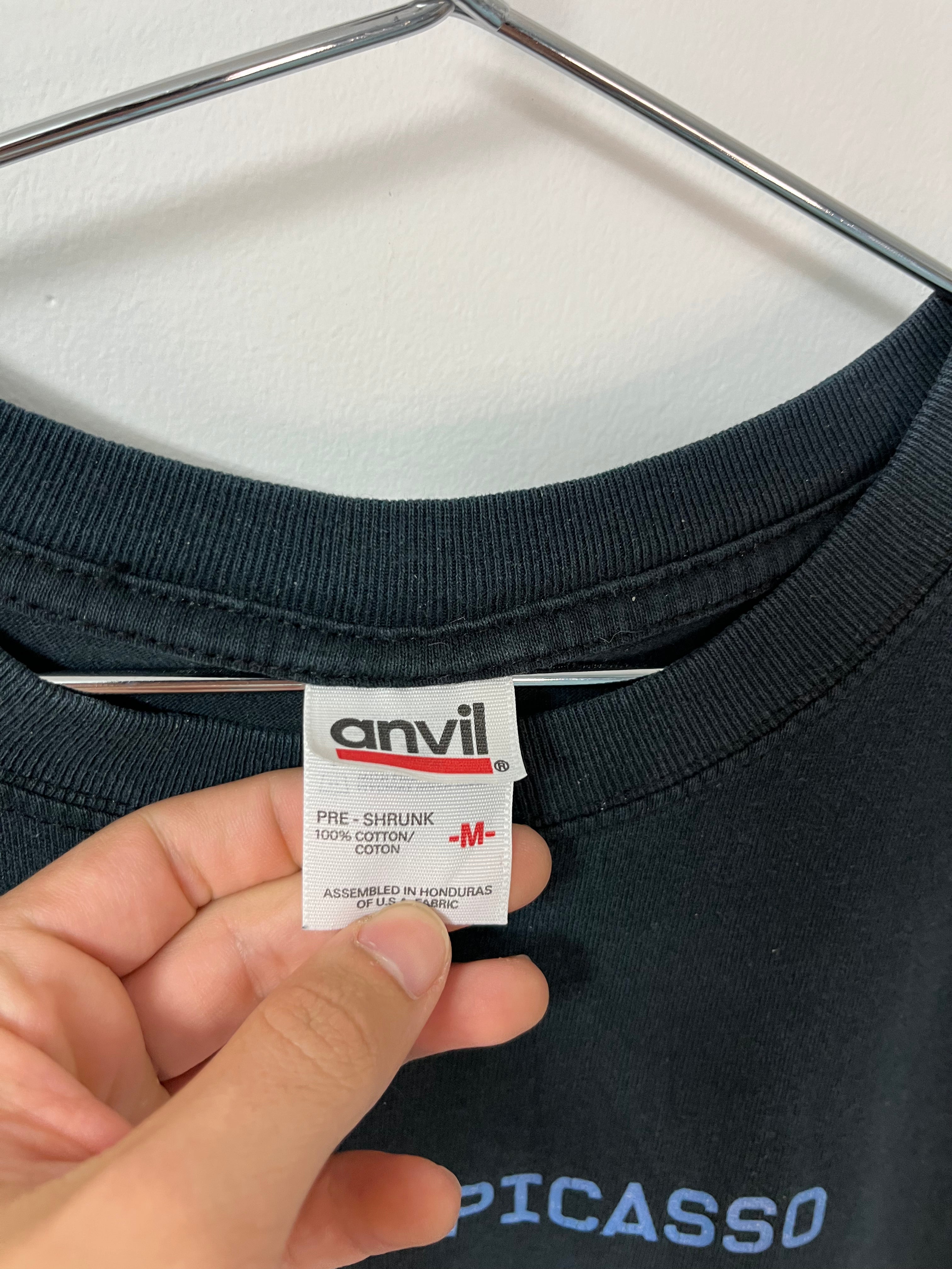 2003 Matisse Picasso MOMA Art T-Shirt - Faded Black - S