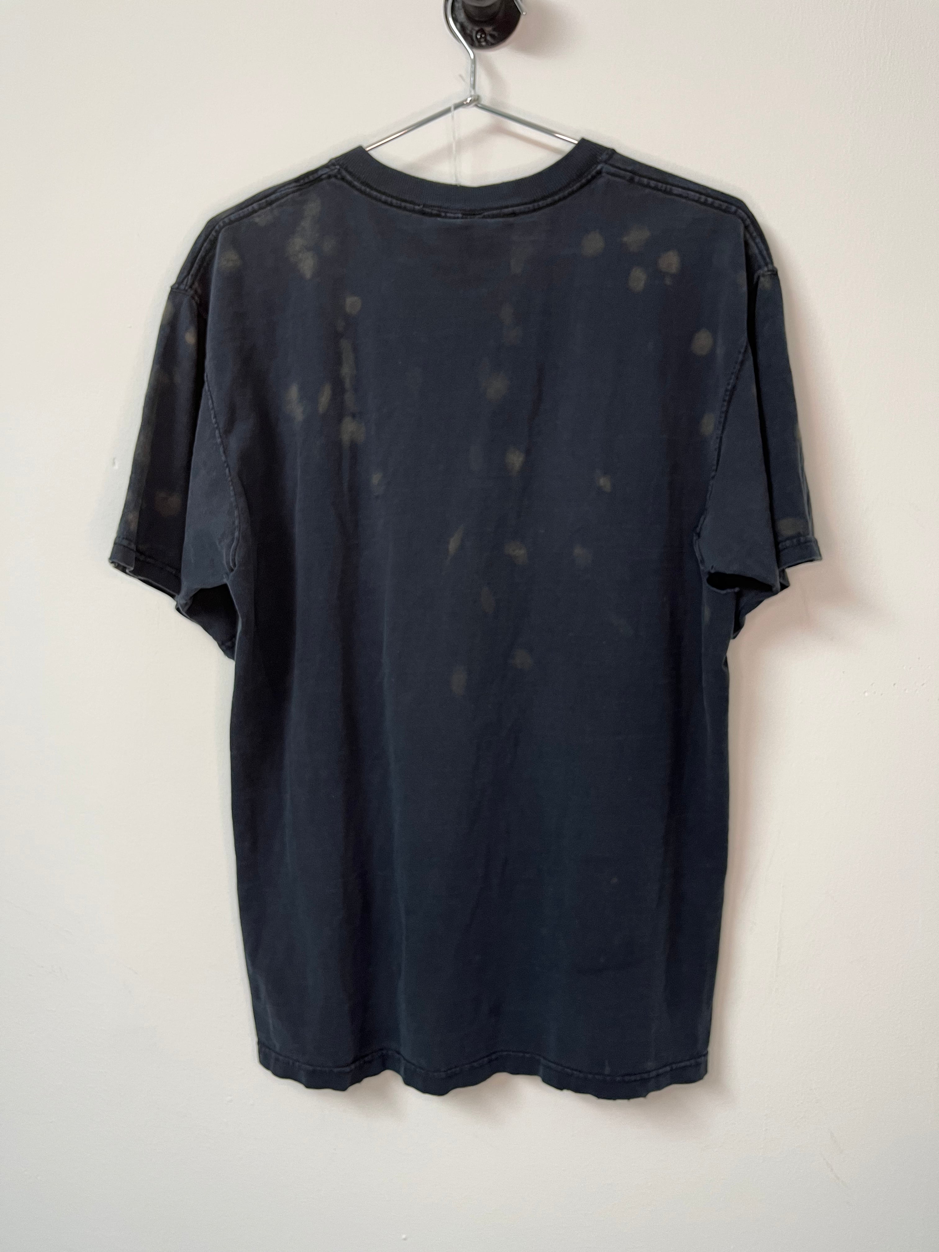 90s Shorty’s Skateboards ‘Don’t Play With Balls’ Thrashed T-Shirt - Faded Black - M/L
