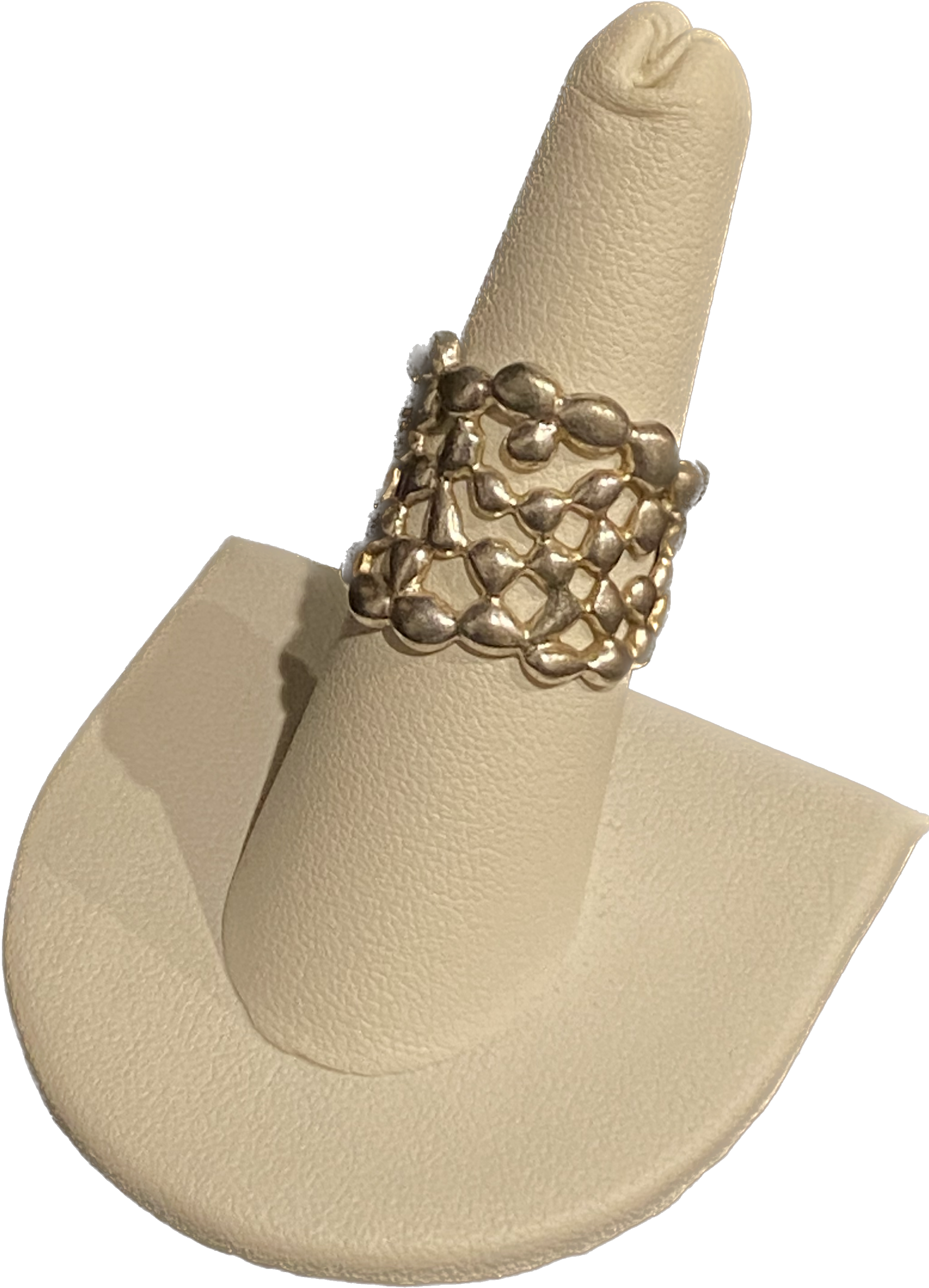 Nebulous Blob Ring - Sterling Silver .925