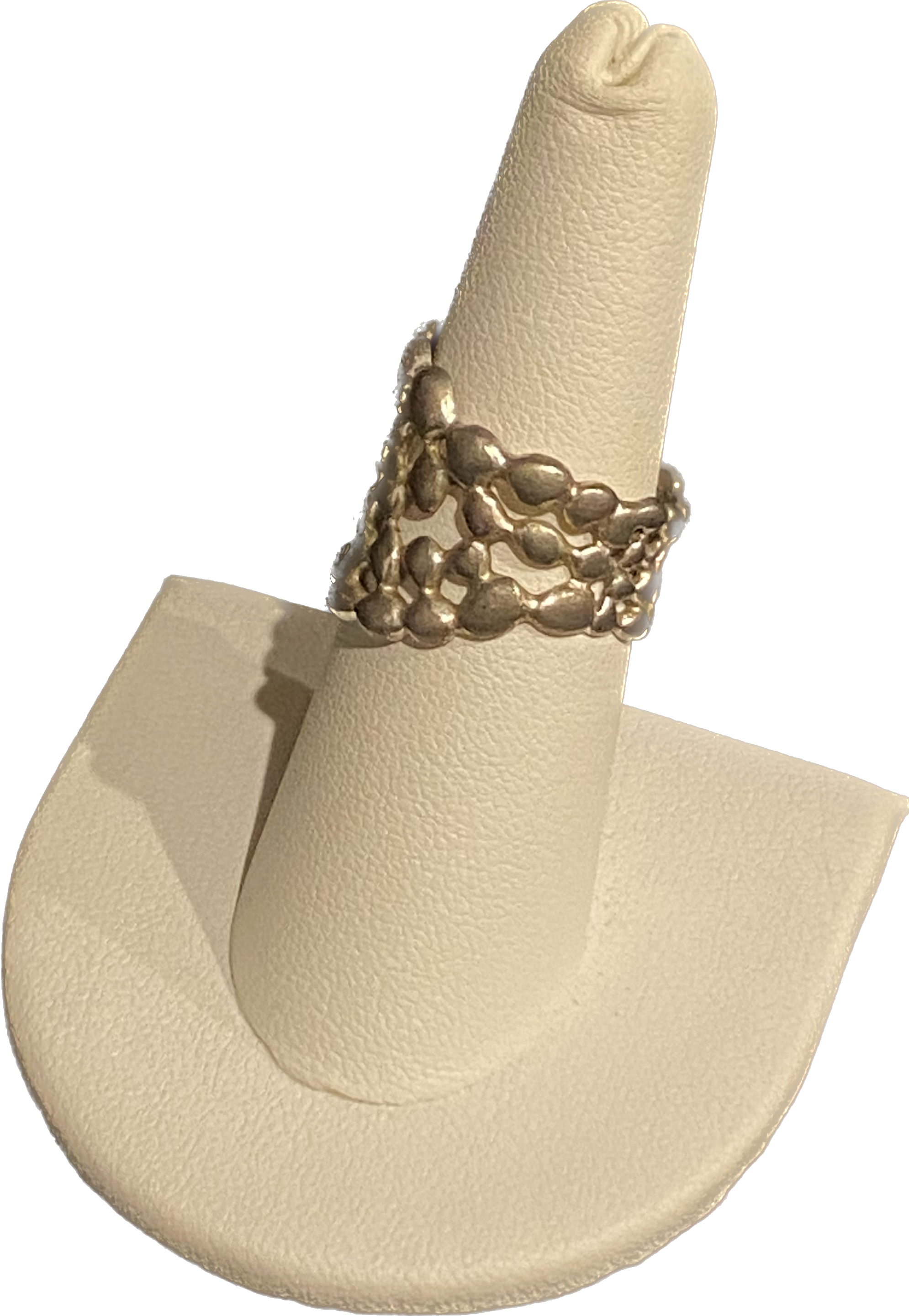Nebulous Blob Ring - Sterling Silver .925