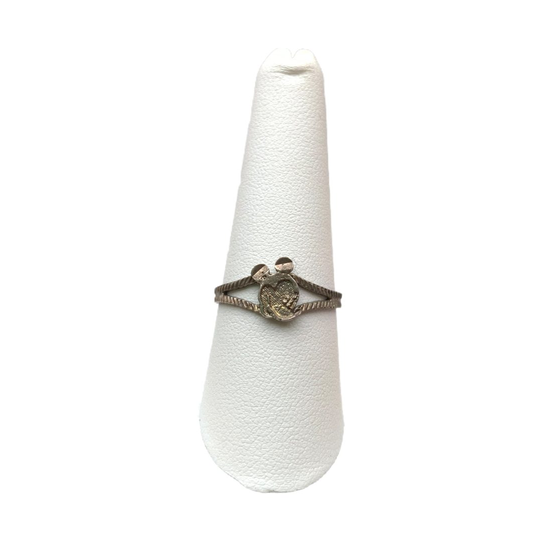 Mickey Mouse Ring - 1990s - Sterling Silver