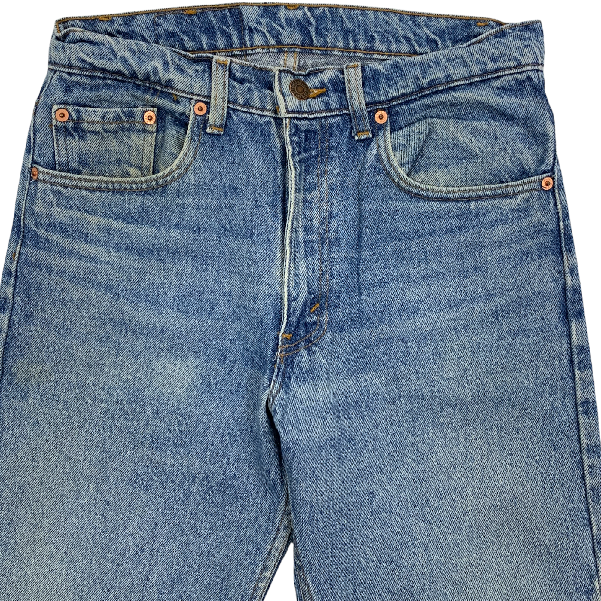 Faded ‘90s Levi’s 505 Denim Jeans - Medium Wash - 29x31
