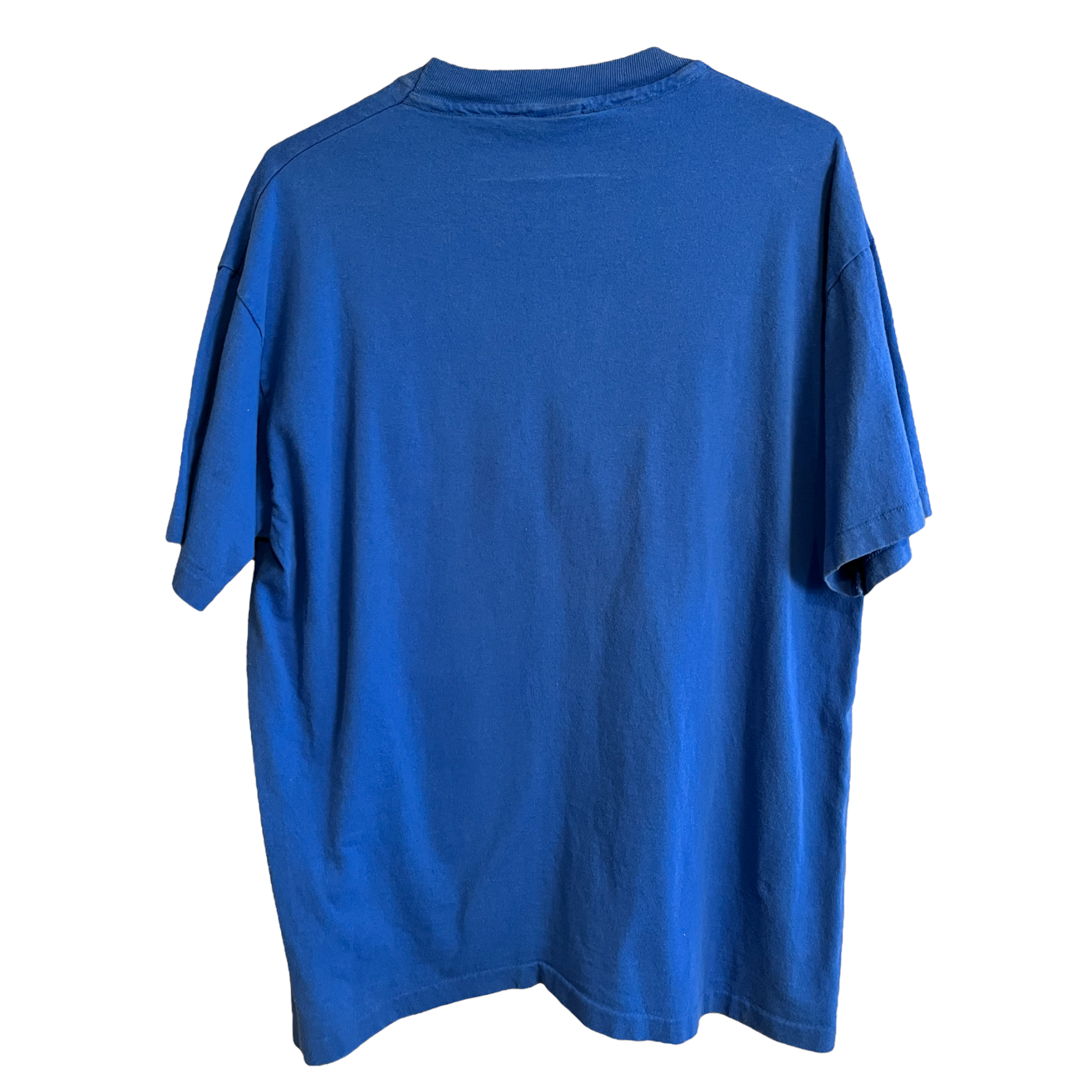 90s Single Stitch Cezanne Still Life Philadelphia Museum of Art T-Shirt - Blue - L/XL