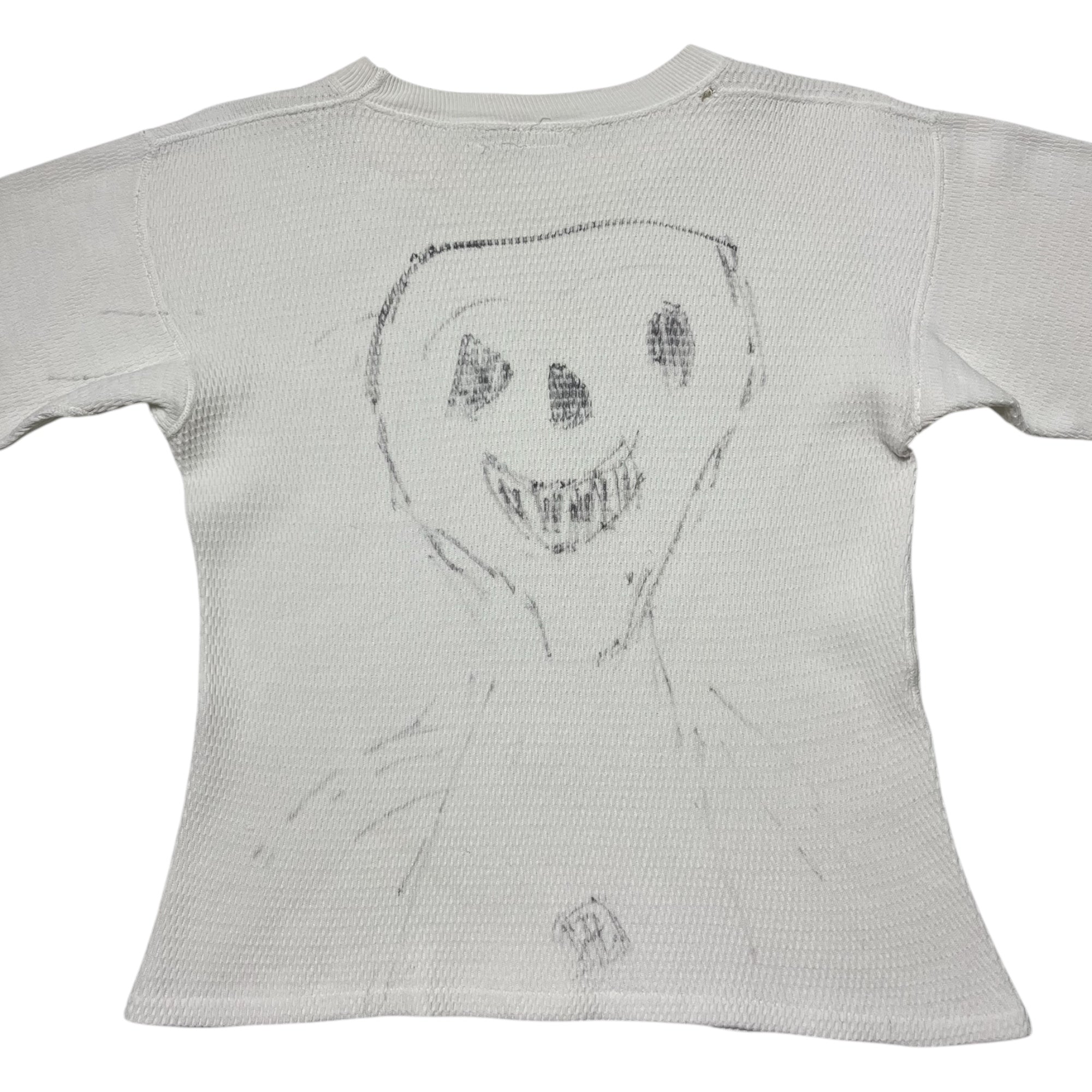 ‘50s Hand-drawn Healthgard Montgomery-Ward Thermal - White - S/M