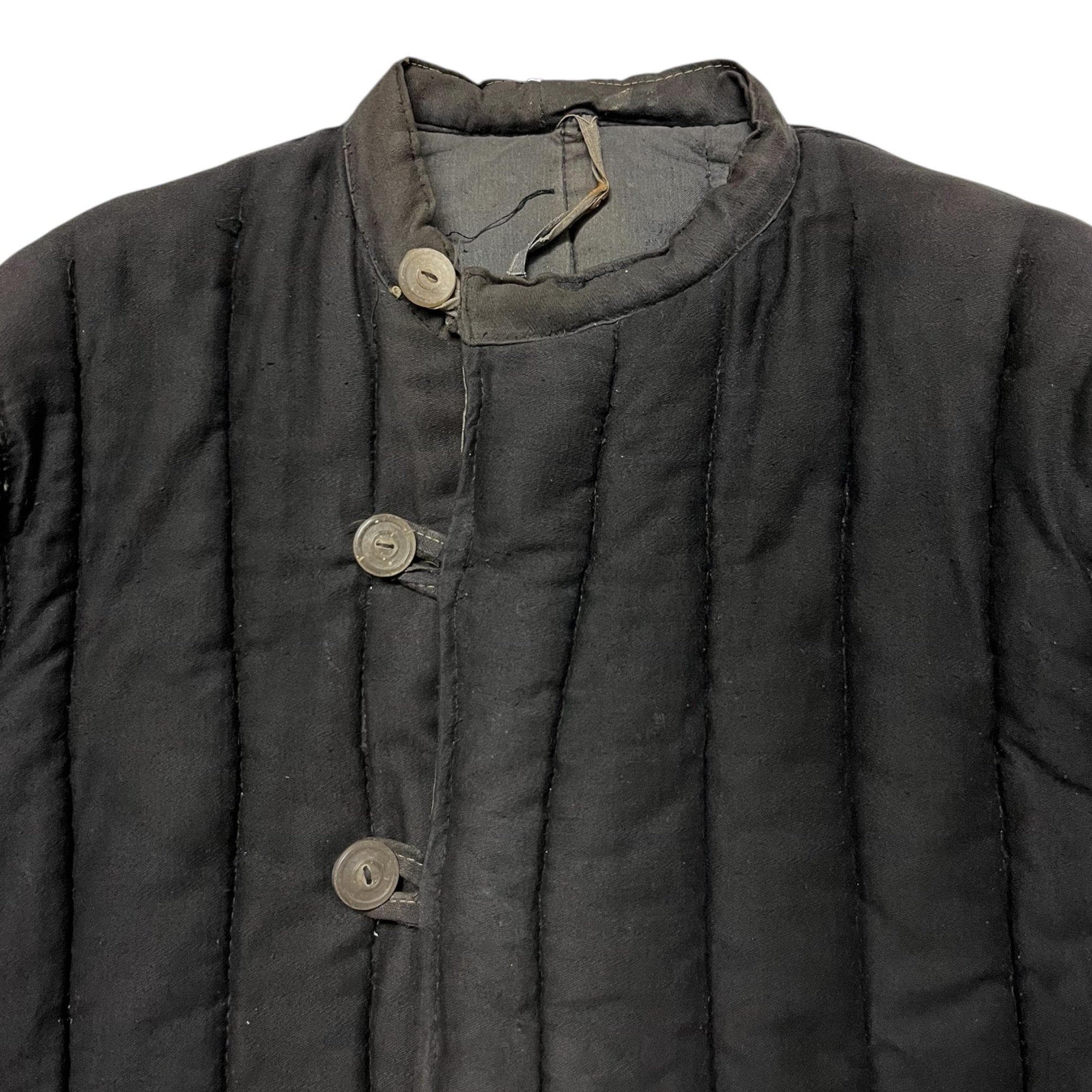 1940s POW Russian Telogreika - Faded Black & Grey - M/L