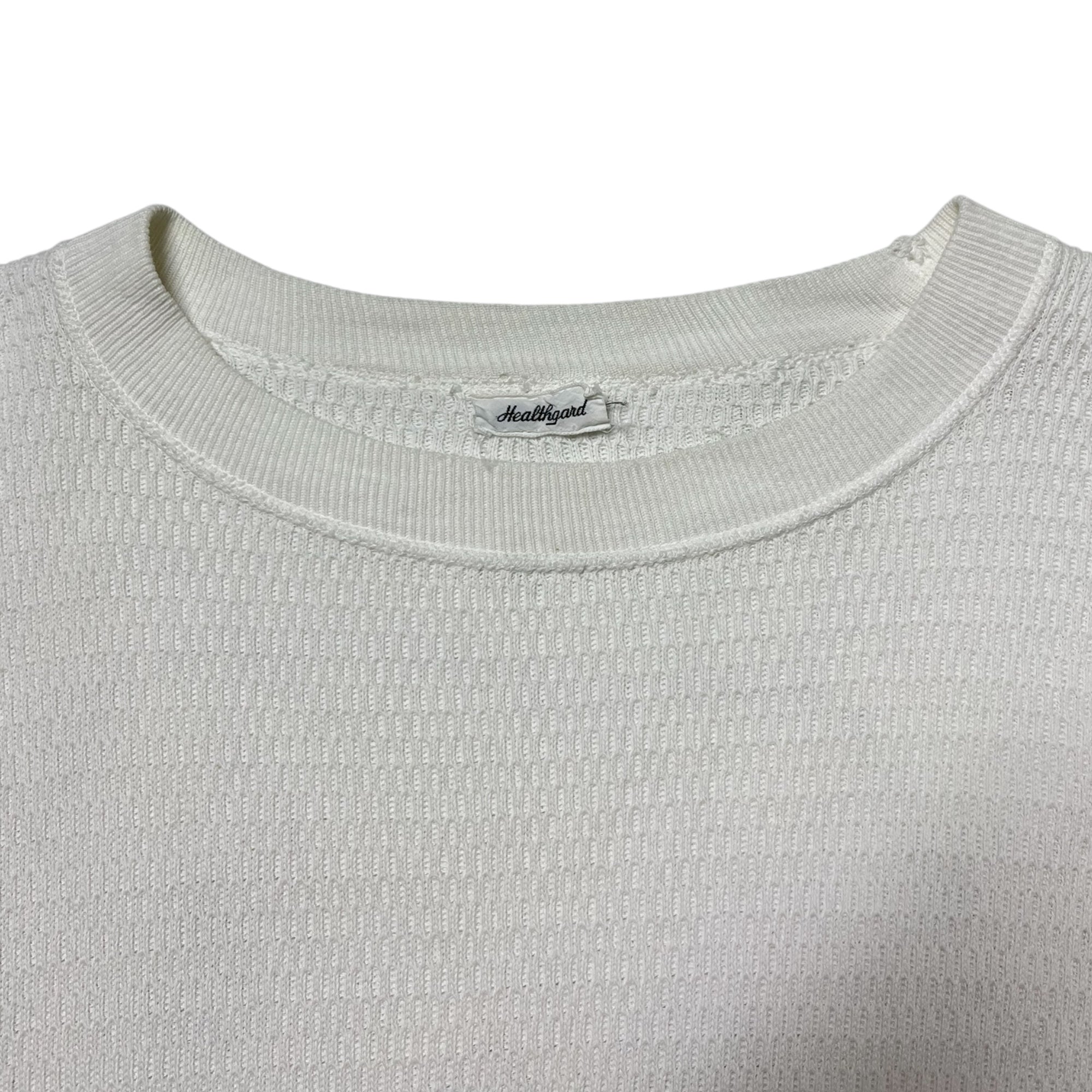 ‘50s Hand-drawn Healthgard Montgomery-Ward Thermal - White - S/M