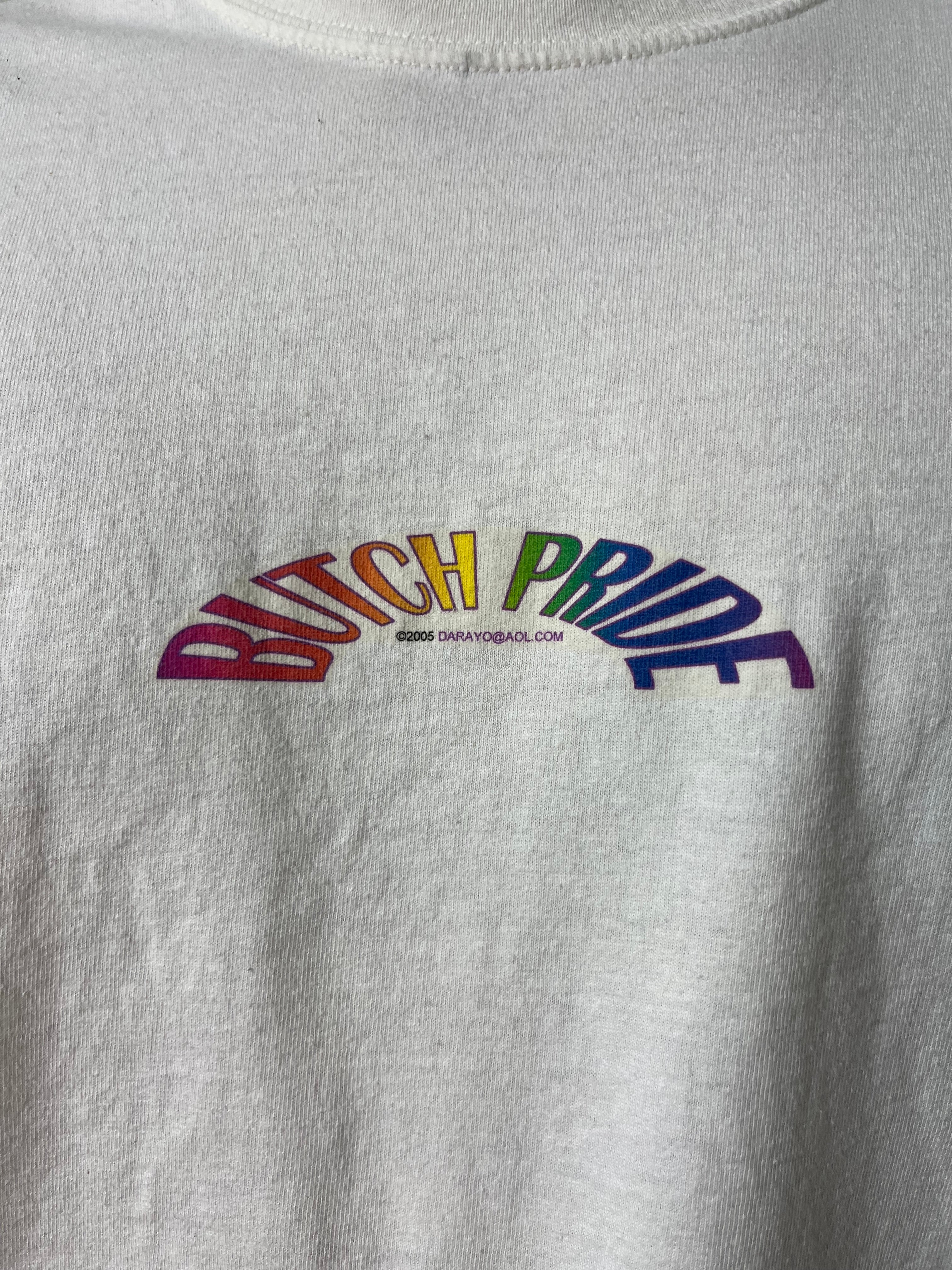 ‘05 Butch Pride T-Shirt - White - L/XL