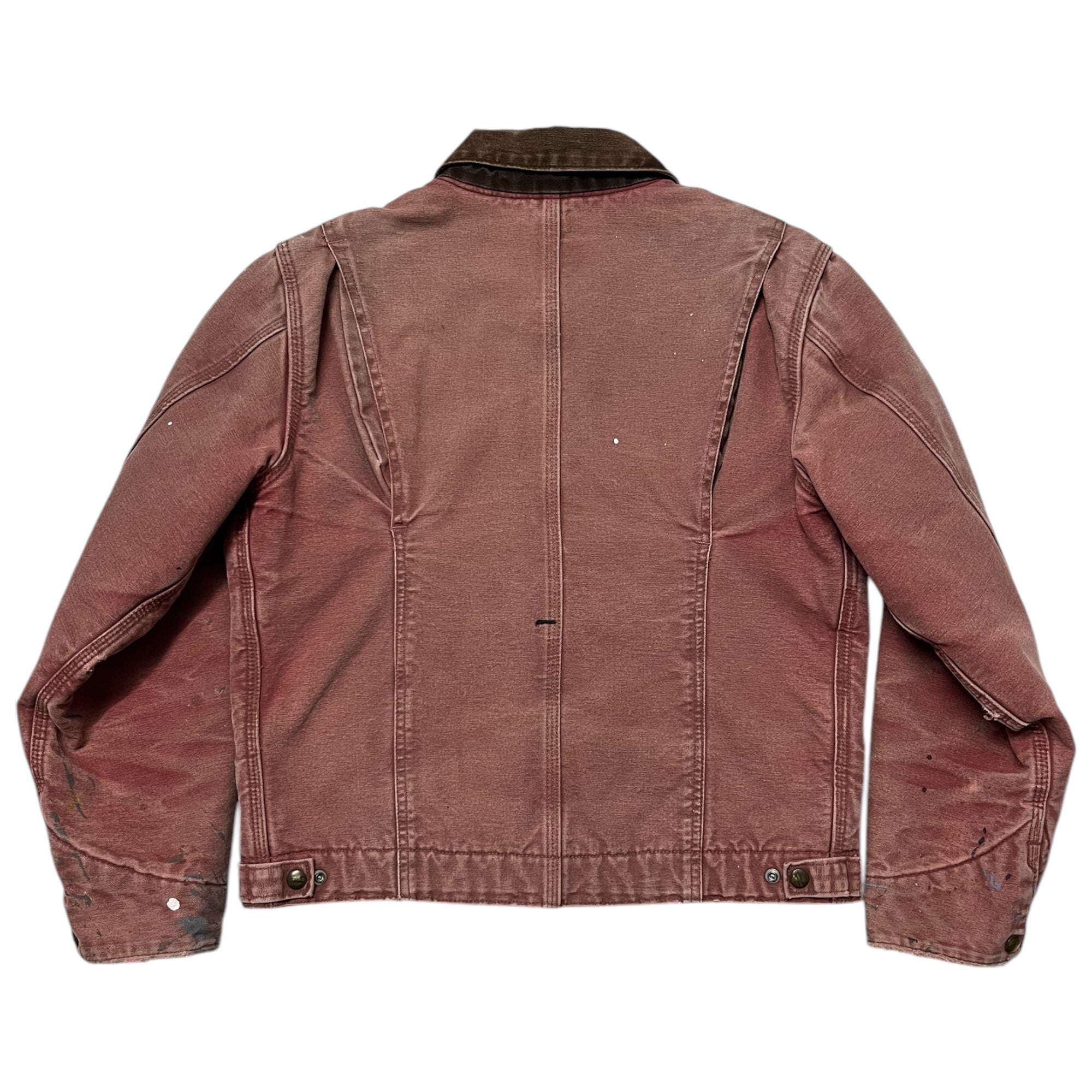 ‘90s Distressed J097 Carhartt Detroit Jacket - Dusty Rose - S